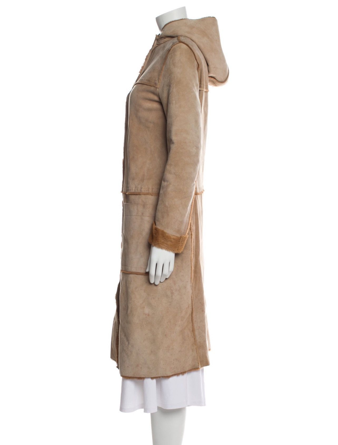 Theory Luxury 100% Kangaroo Fur Leather Theory Long Sleeved Jacket Size M / US 6-8 / IT 42-44 - 8 Thumbnail