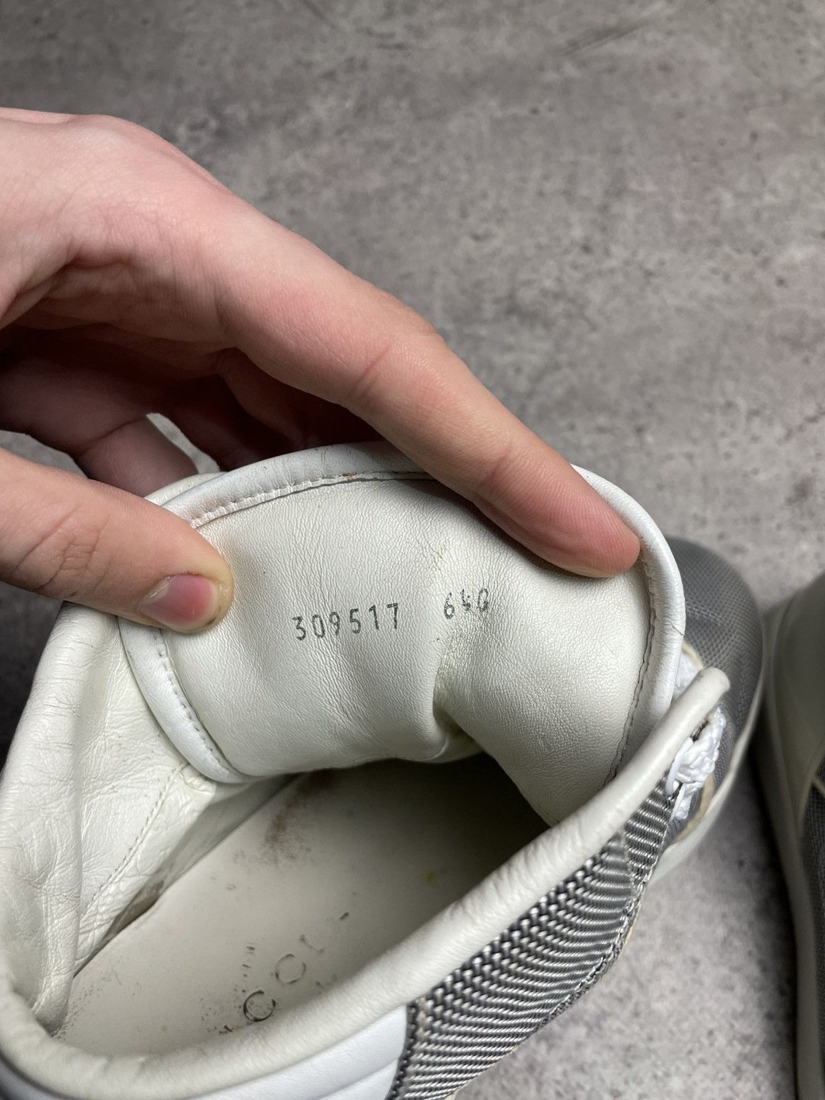 Gucci Gucci Gray High Top Sneakers Size US 8 / EU 41 - 14 Thumbnail