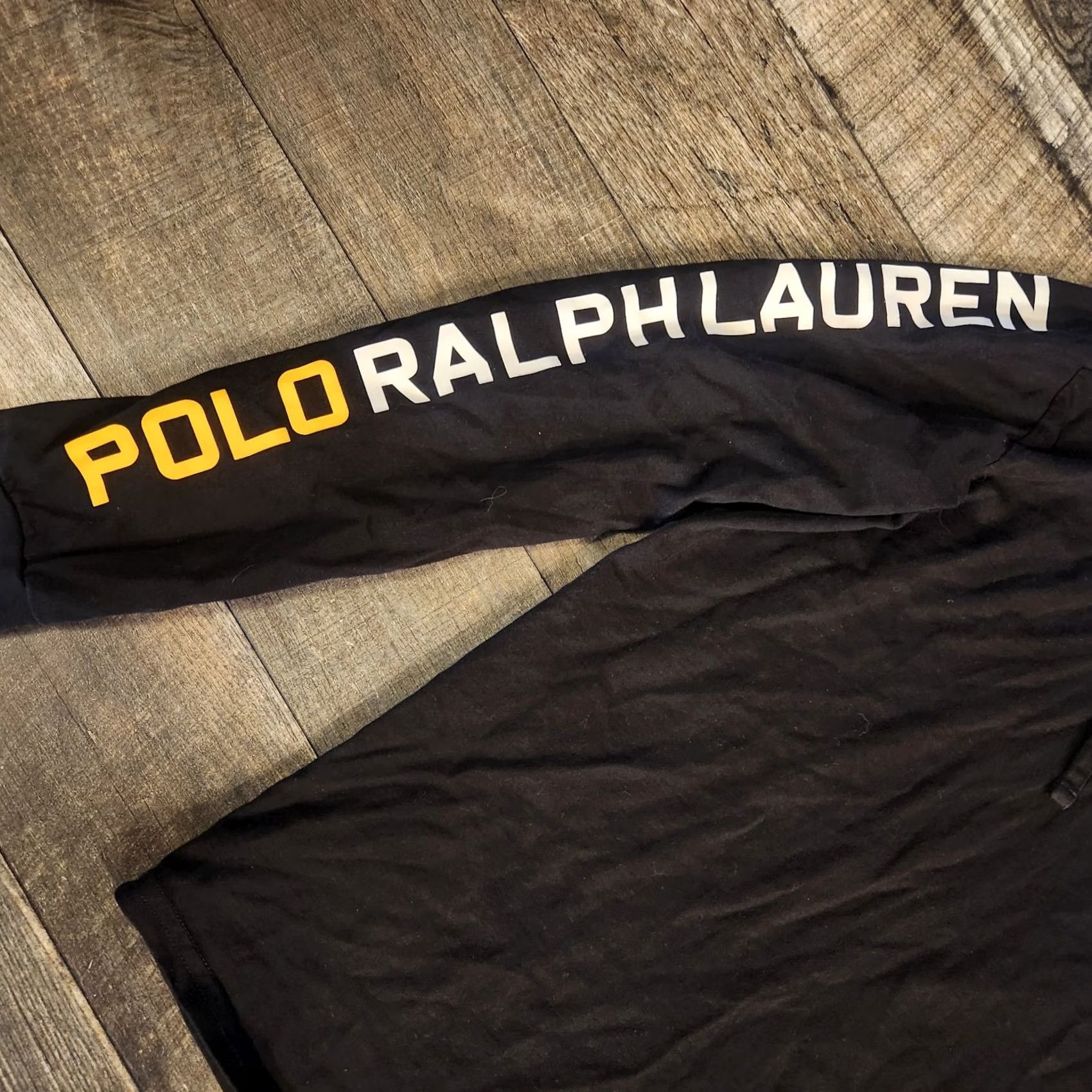 Polo Ralph Lauren Polo Ralph Lauren Hoodie Mens Small Black Big Pony Lightweight Pullover Graphic Print Hooded Sports Vintage? No Size US S / EU 44-46 / 1 - 5 Thumbnail