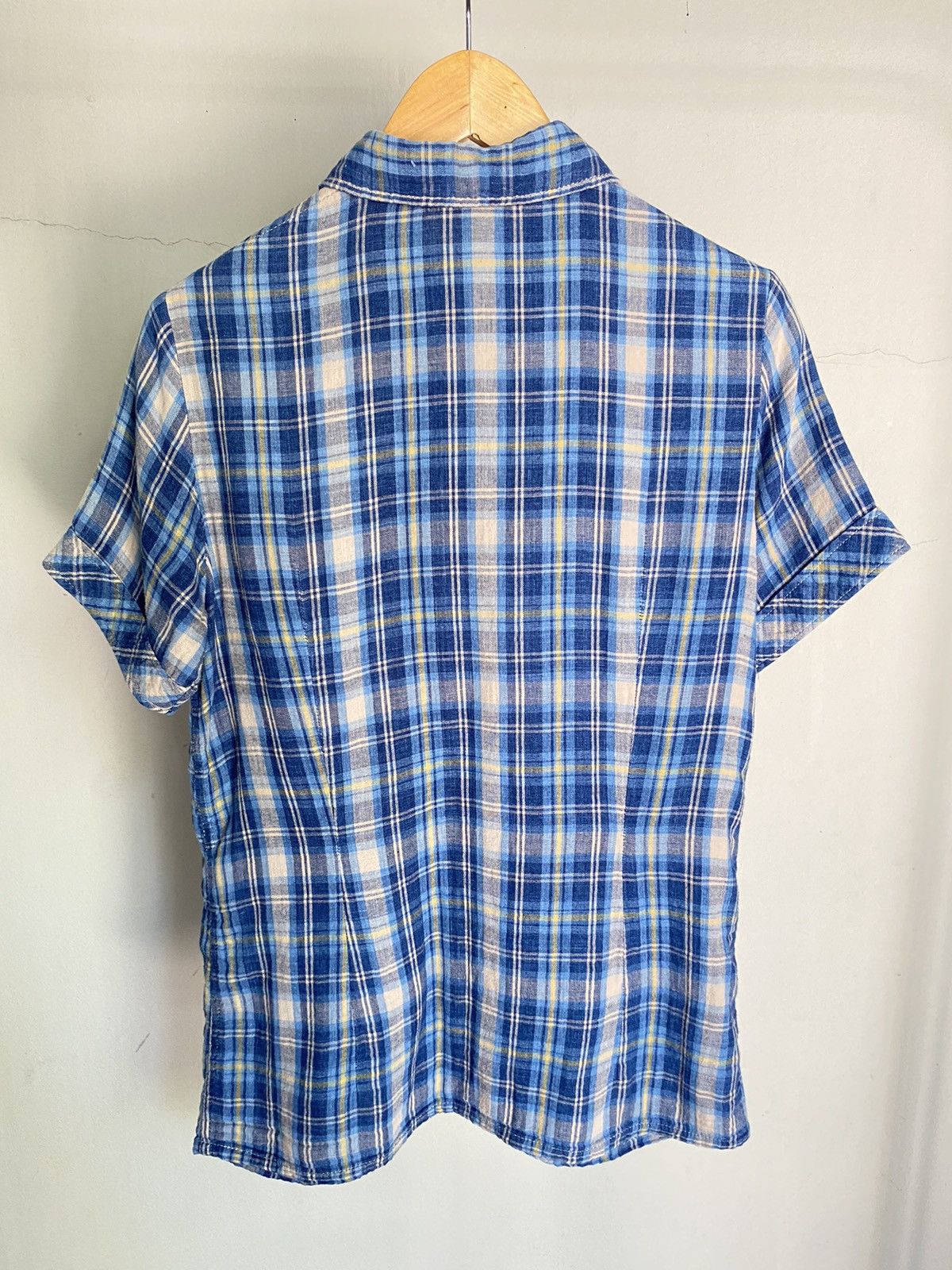 Hysteric Glamour Hysteric Glamour Blue Plaid Button-Up Shirt. Size S / US 4 / IT 40 - 12 Thumbnail