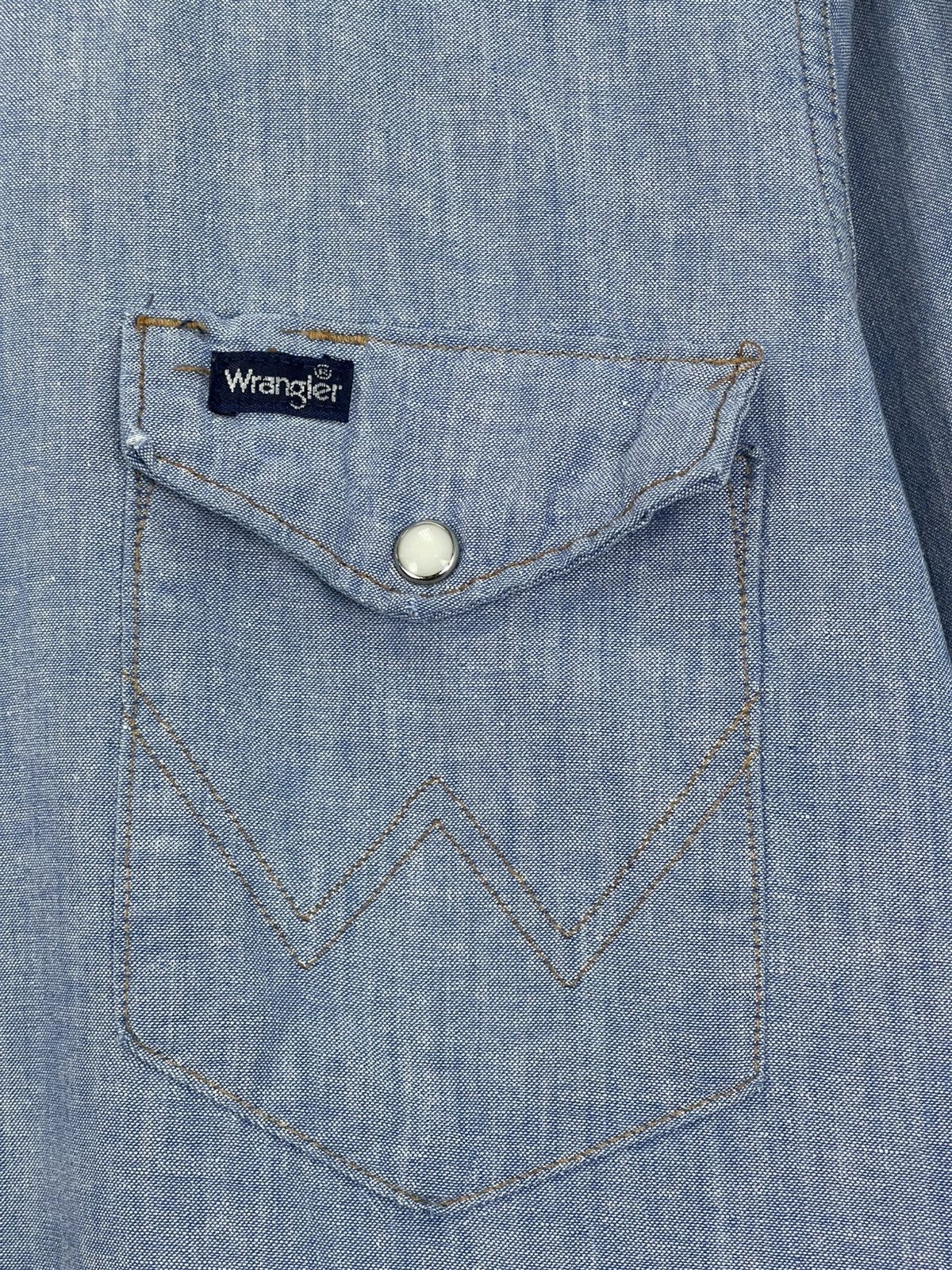 Wrangler Vintage Wrangler Western button shirt Size US XL / EU 56 / 4 - 7 Thumbnail