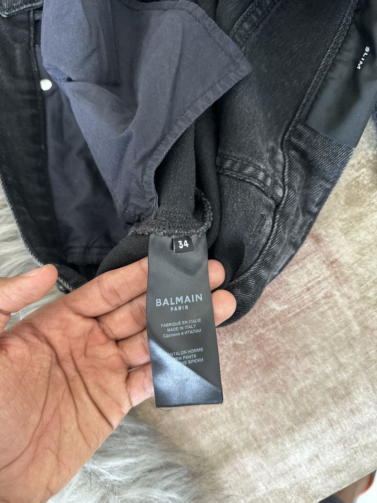 Balmain Balamin Size US 30 / EU 46 - 6 Thumbnail