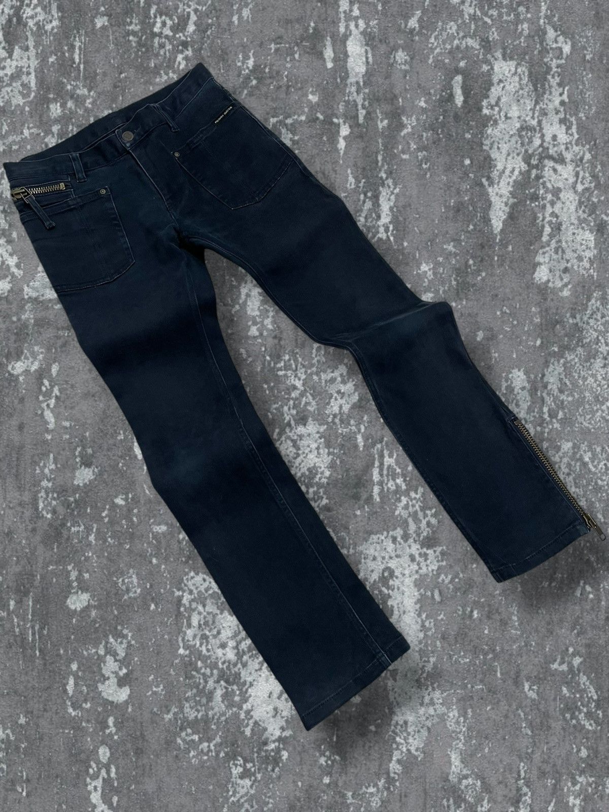 Hysteric Glamour Vintage 1990s Designer Pearly Gates Rare Punk Style Skinny Size US 28 / EU 44 - 2 Thumbnail