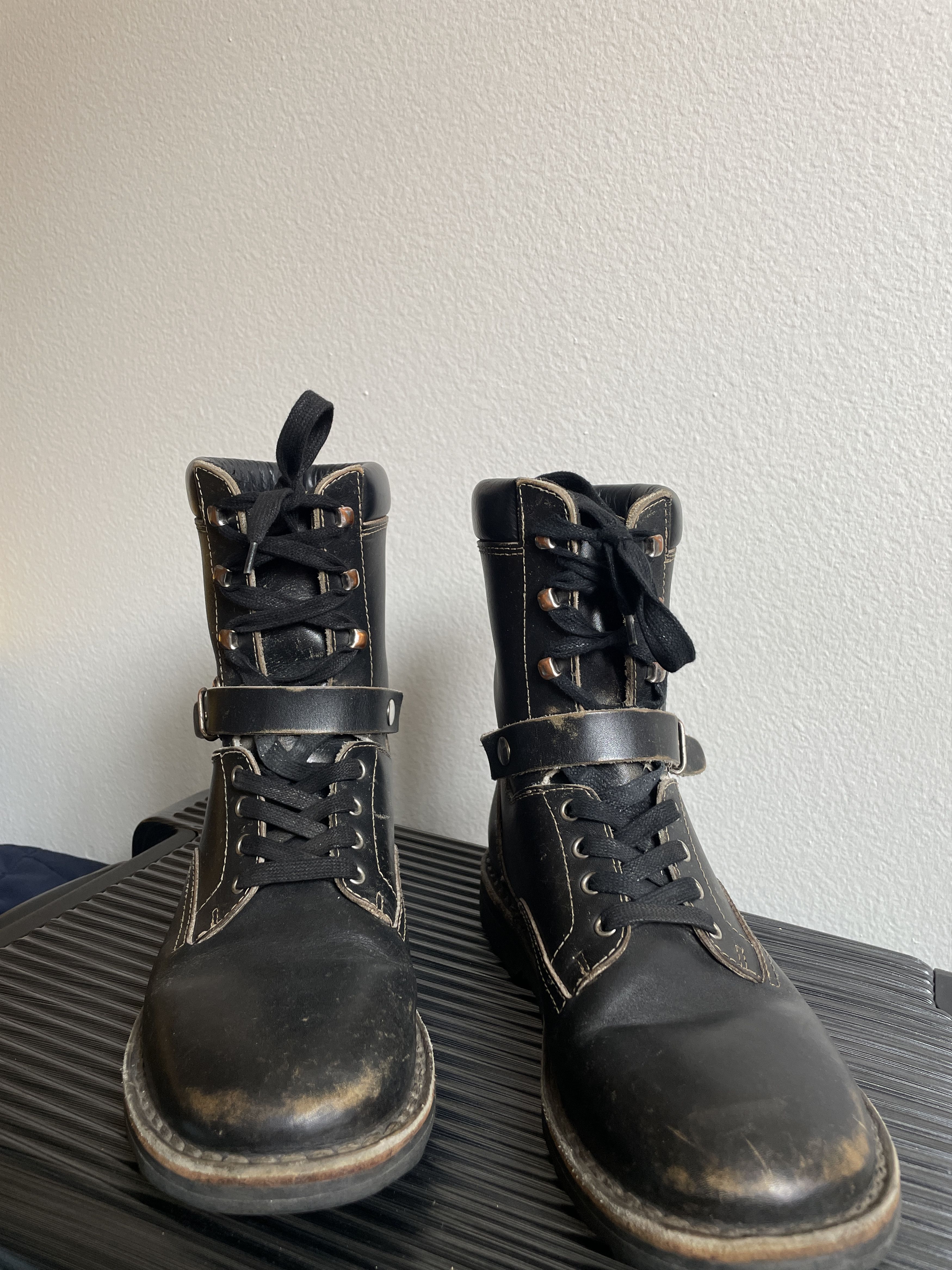 Maison Margiela Combat Boots | Grailed