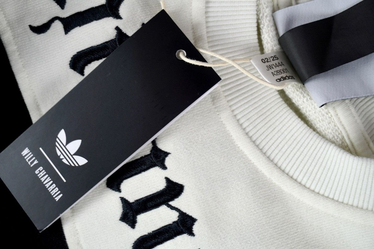 Adidas × Willy Chavarria Adidas x Willy Chavarria Chicano Sweatshirt Oversize Size US M / EU 48-50 / 2 - 17 Thumbnail
