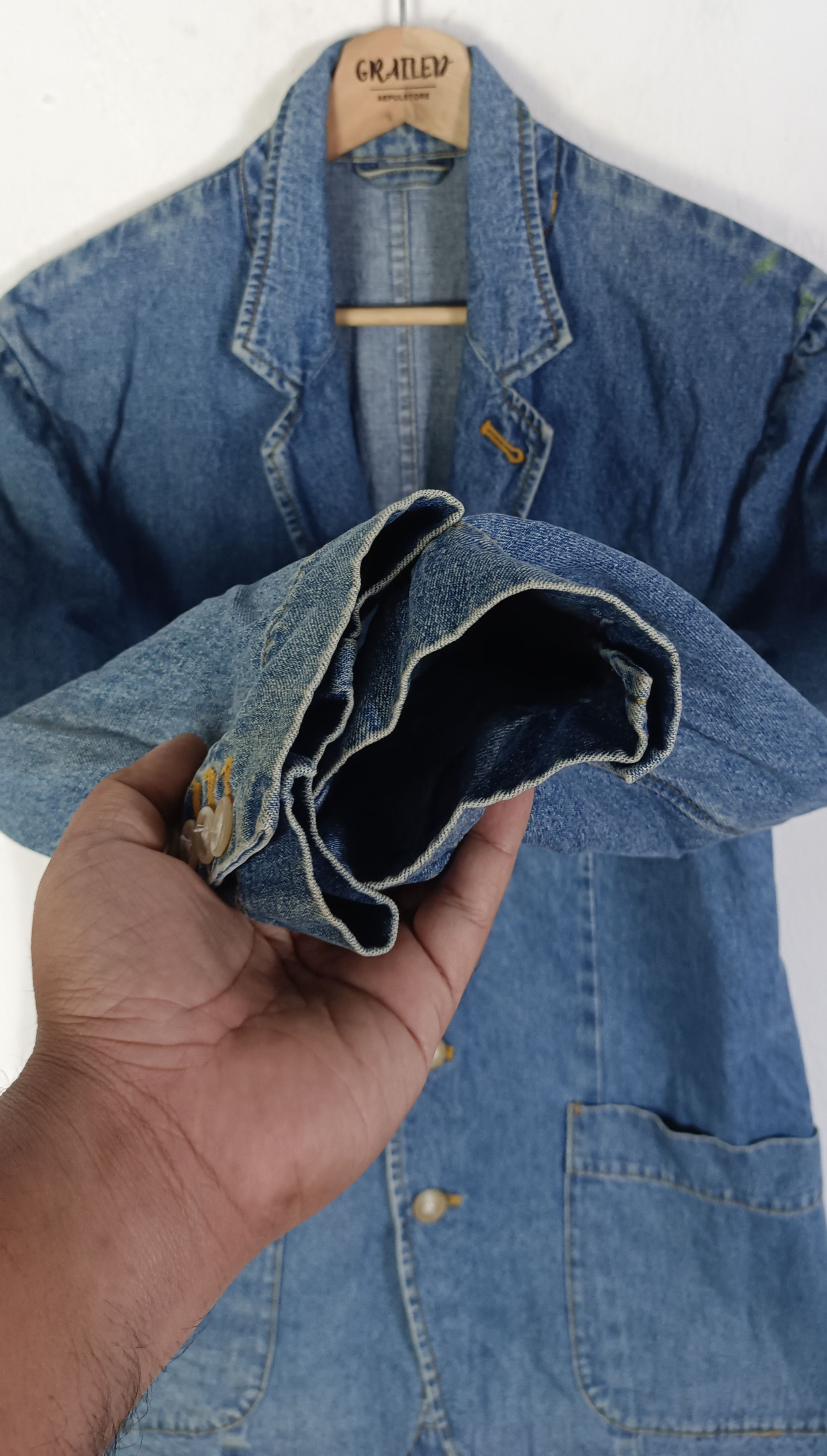 Calvin Klein Vintage Calvin Klein Sport Denim Jacket Size US M / EU 48-50 / 2 - 11 Thumbnail