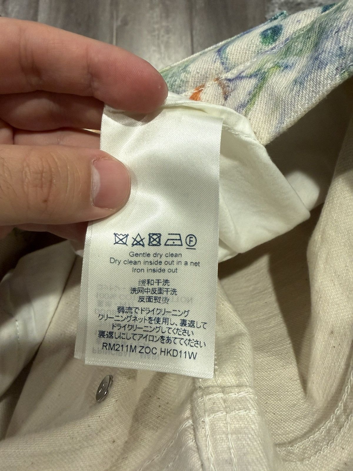 Louis Vuitton Louis Vuitton Multicolor Pastel Monogram Denim Pants Size US 34 / EU 50 - 7 Thumbnail