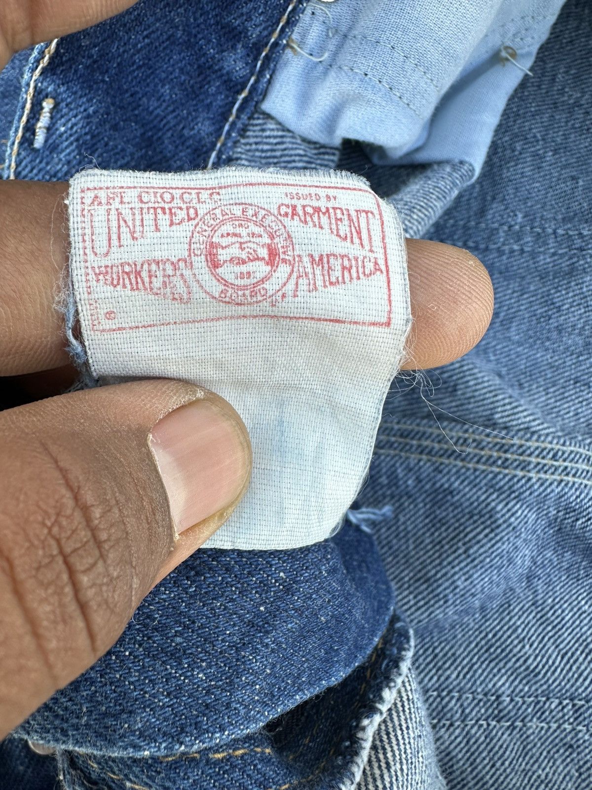Carhartt × Vintage Vintage Carhartt Double Knee Denim Work Pants – 1980s Size US 38 / EU 54 - 12 Thumbnail