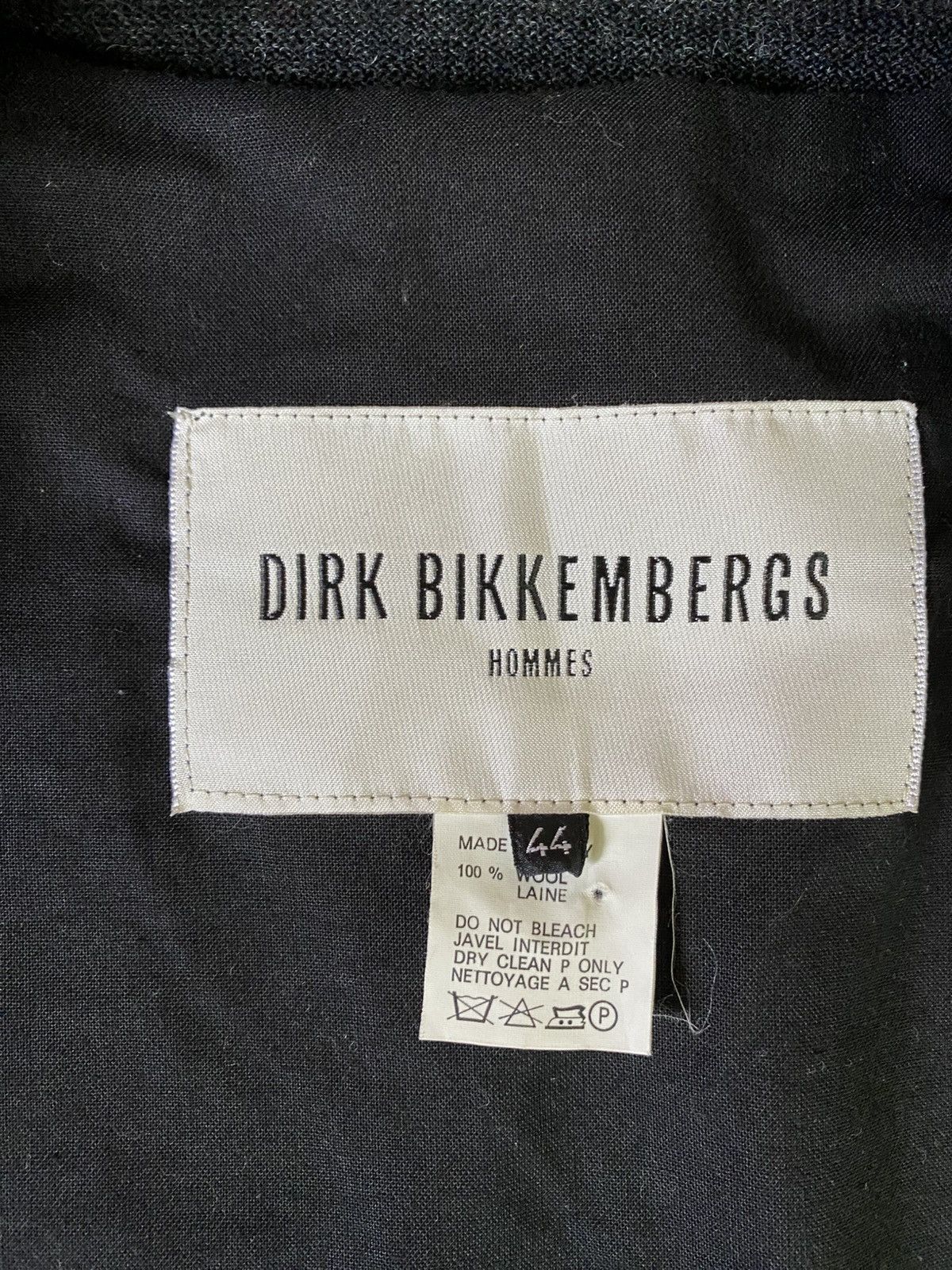 Dirk Bikkembergs A/W 1996 Dirk Bikkembergs Homme - Layered Wool Vest Size US S / EU 44-46 / 1 - 9 Thumbnail