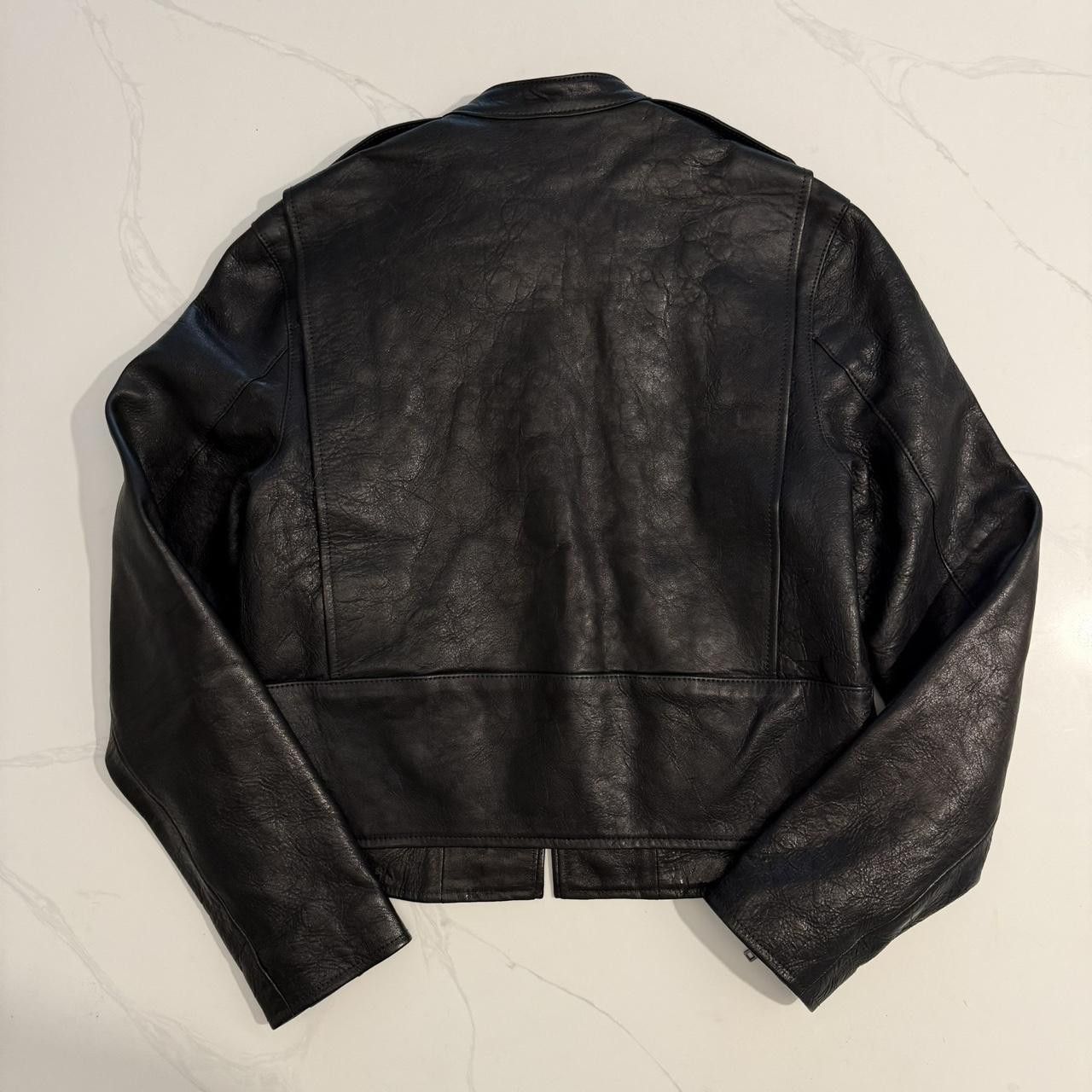 RE/DONE RE/DONE LEATHER MOTO JACKET XS Size XS / US 0-2 / IT 36-38 - 5 Thumbnail