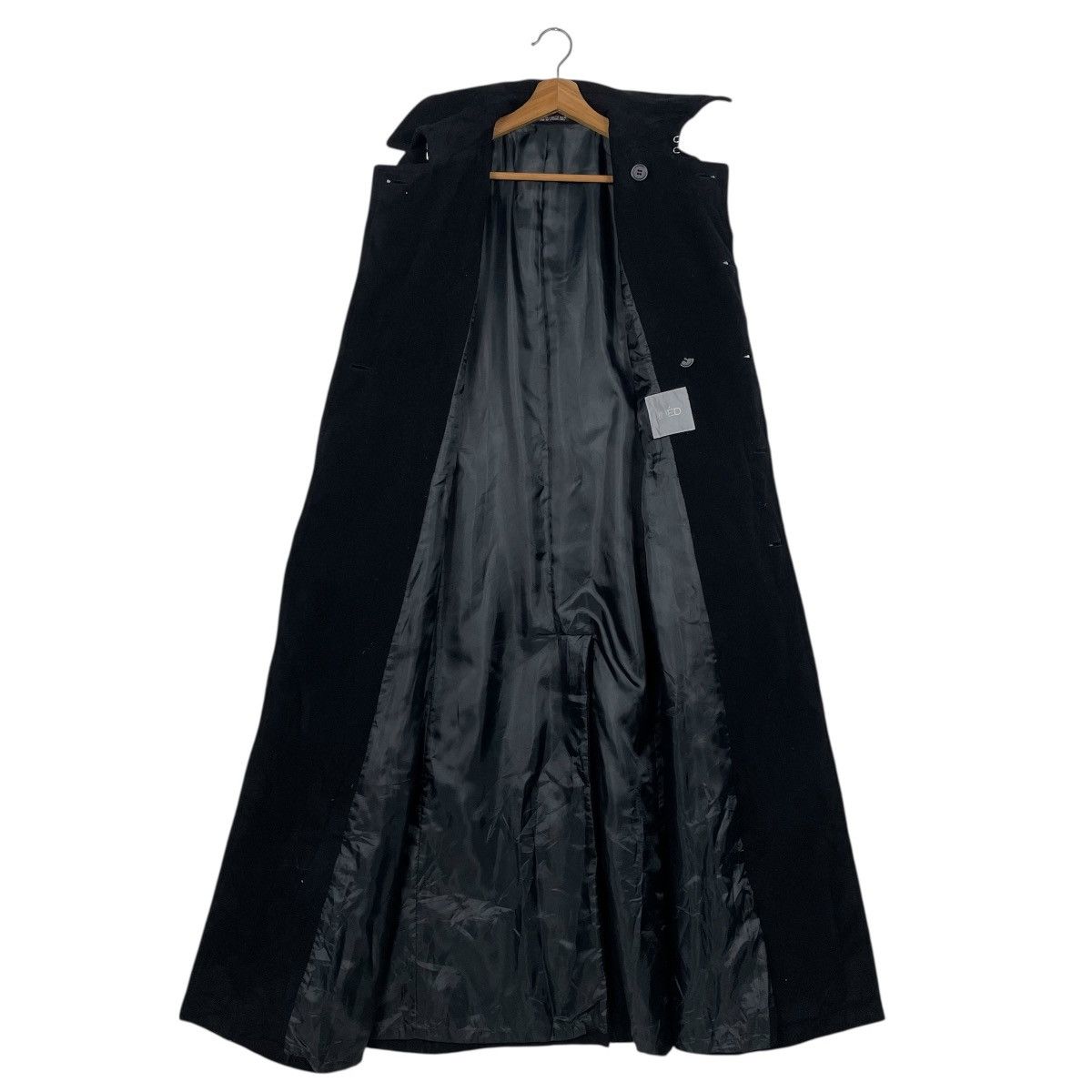 Japanese Brand Japanese Brand Ined Double Breasted Wool Coat Size S / US 4 / IT 40 - 13 Thumbnail