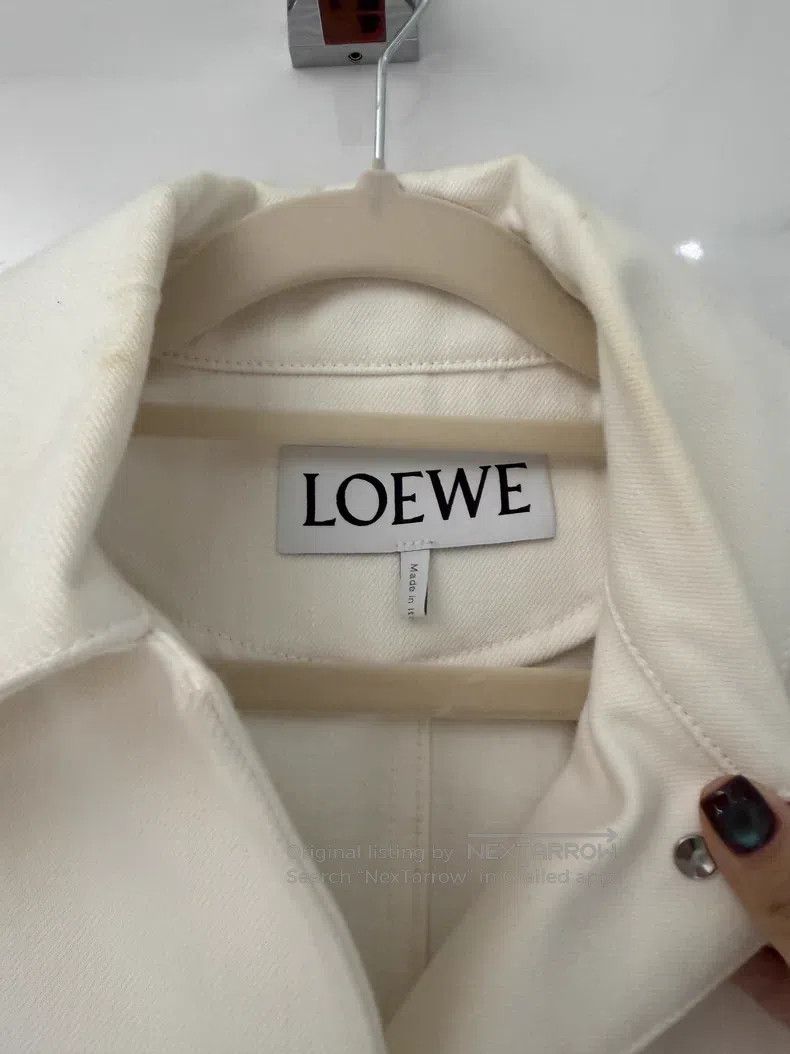 Loewe Loewe White denim jacket Size XXS / US 00 / IT 34 - 6 Thumbnail