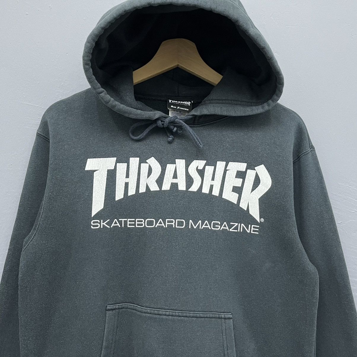 Thrasher Vintage Thrasher Skateboard Magazine Hoodie Size US M / EU 48-50 / 2 - 3 Thumbnail