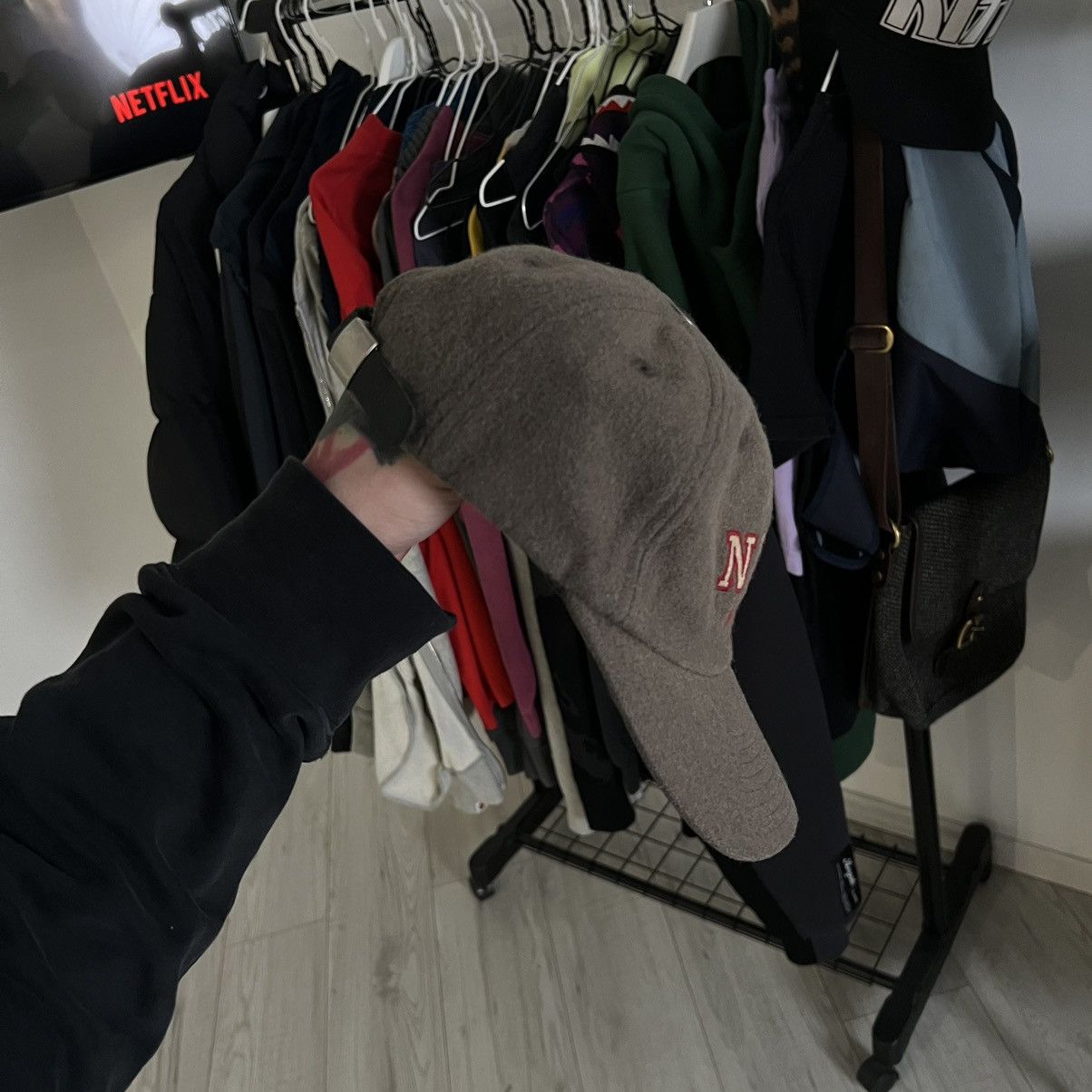 Nike Nike Cap Vintage 90s Size ONE SIZE - 4 Thumbnail