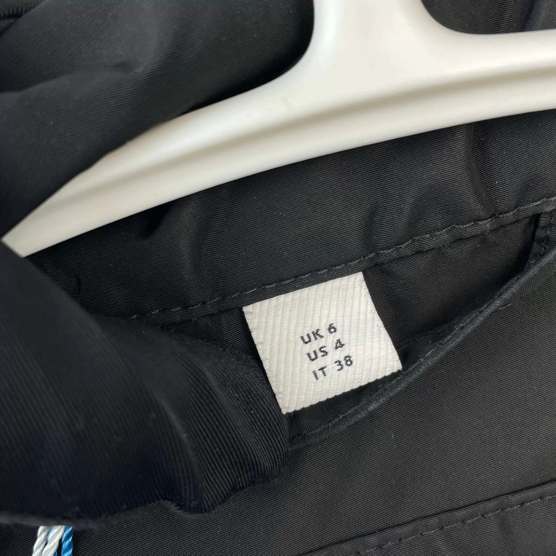 Burberry Burberry 95 New Black Polyester Trench Coat 36 Size XS / US 0-2 / IT 36-38 - 4 Thumbnail