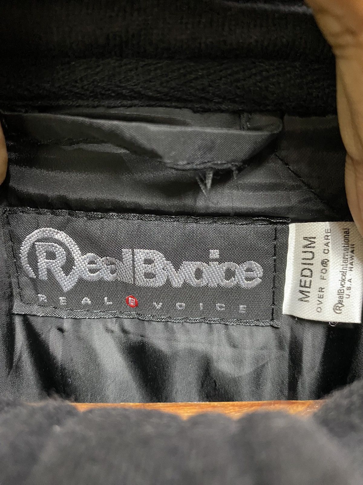 Japanese Brand Real B Voice Varsity Jacket Hoodie Button Up Quilted Jacket Size US M / EU 48-50 / 2 - 11 Thumbnail