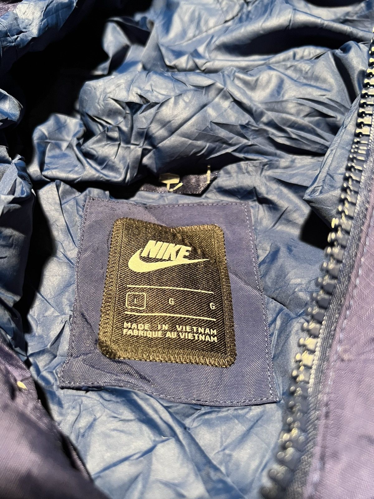 Nike Blue Nike Jacket Size US L / EU 52-54 / 3 - 6 Thumbnail