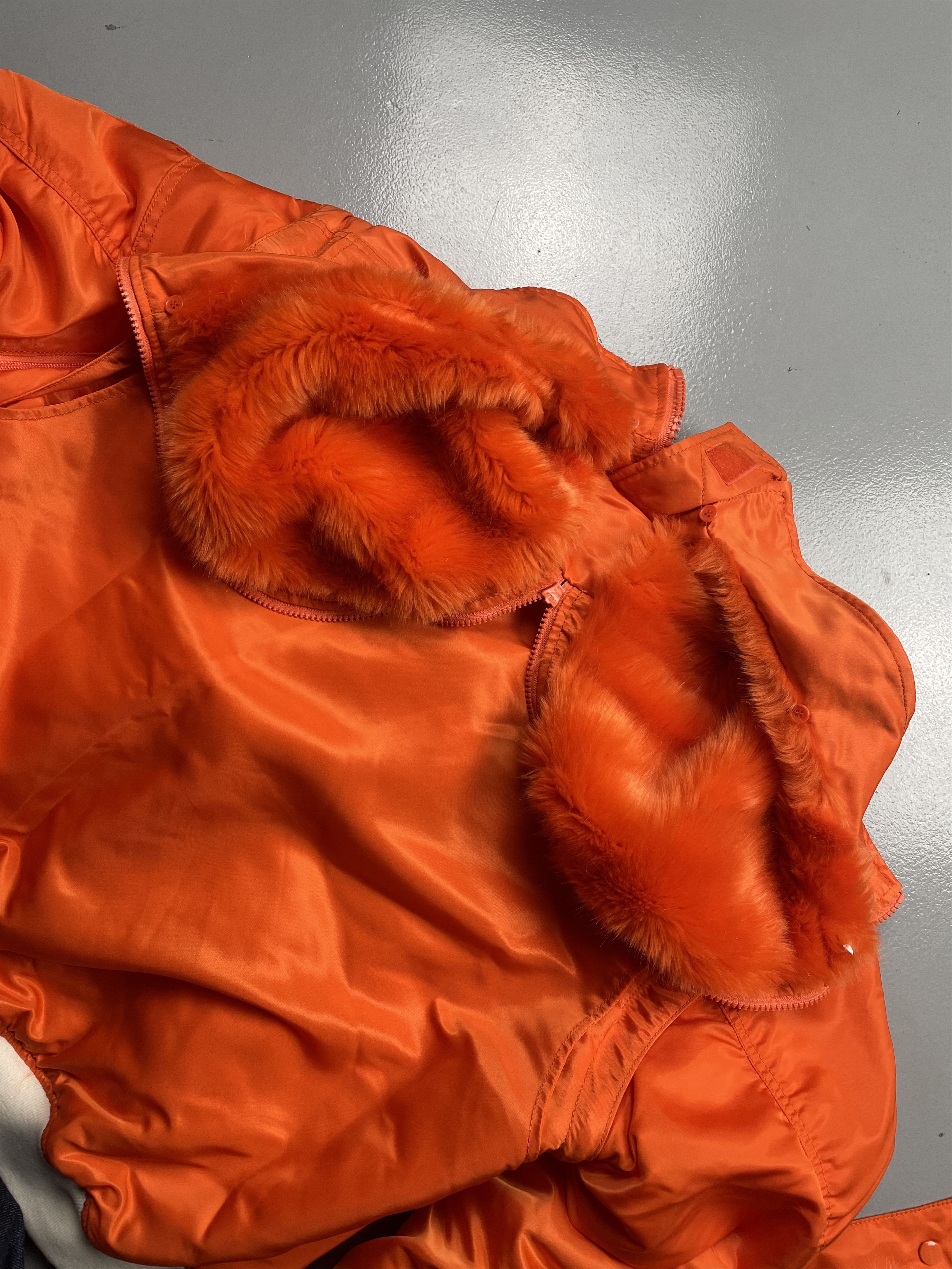 GR-Uniforma GR-Uniforma 2019 orange bomber with detachable sleeves Size US M / EU 48-50 / 2 - 8 Thumbnail