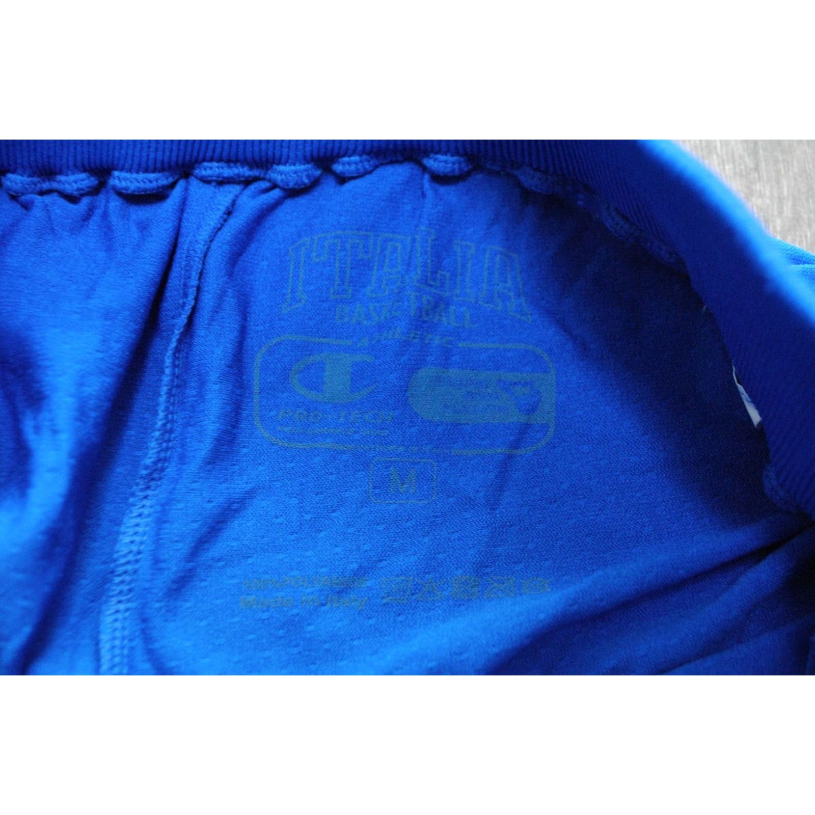 Champion CHAMPION ITALIAN NATIONAL TEAM BASKETBALL SHORTS BLUE COLOR PRO-TECH MENS MEDIUM Size US 31 - 6 Thumbnail