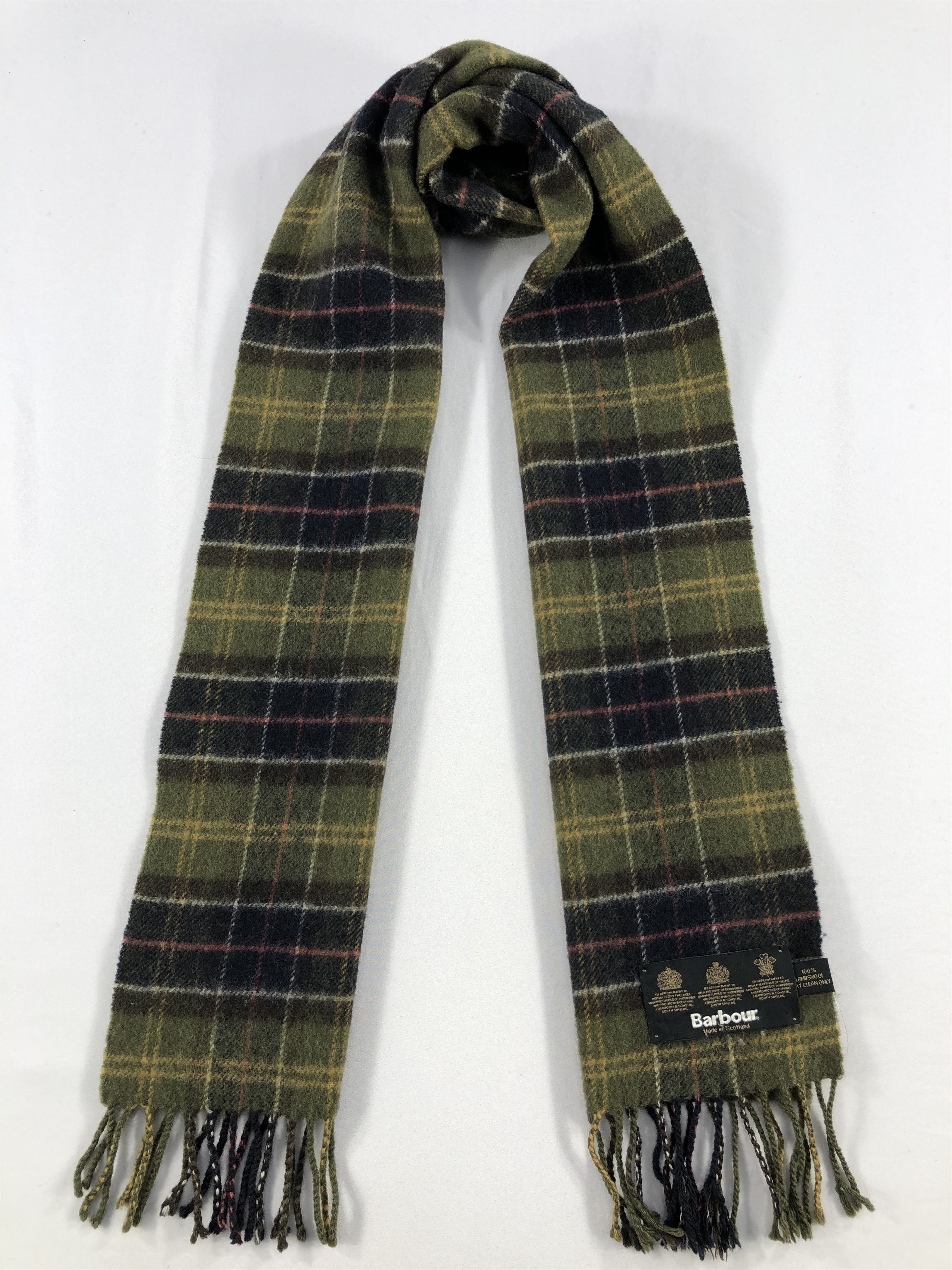 Vintage Barbour Scarf/Muffler/Neckwear MF1771
