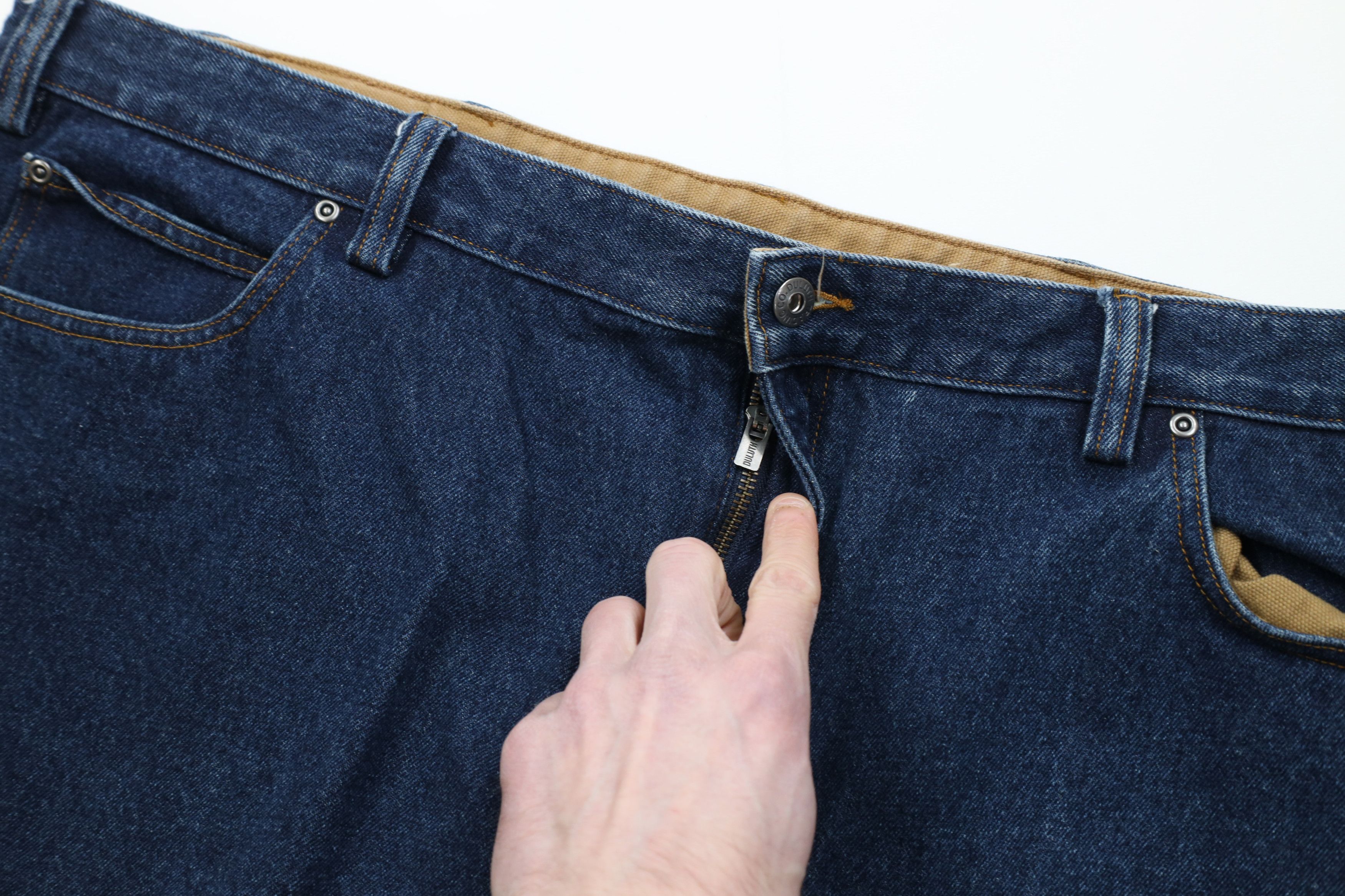 Duluth Trading Company Duluth Trading Co Relaxed Flex Firehose 5 Pocket Denim Jeans Size US 44 / EU 60 - 9 Thumbnail