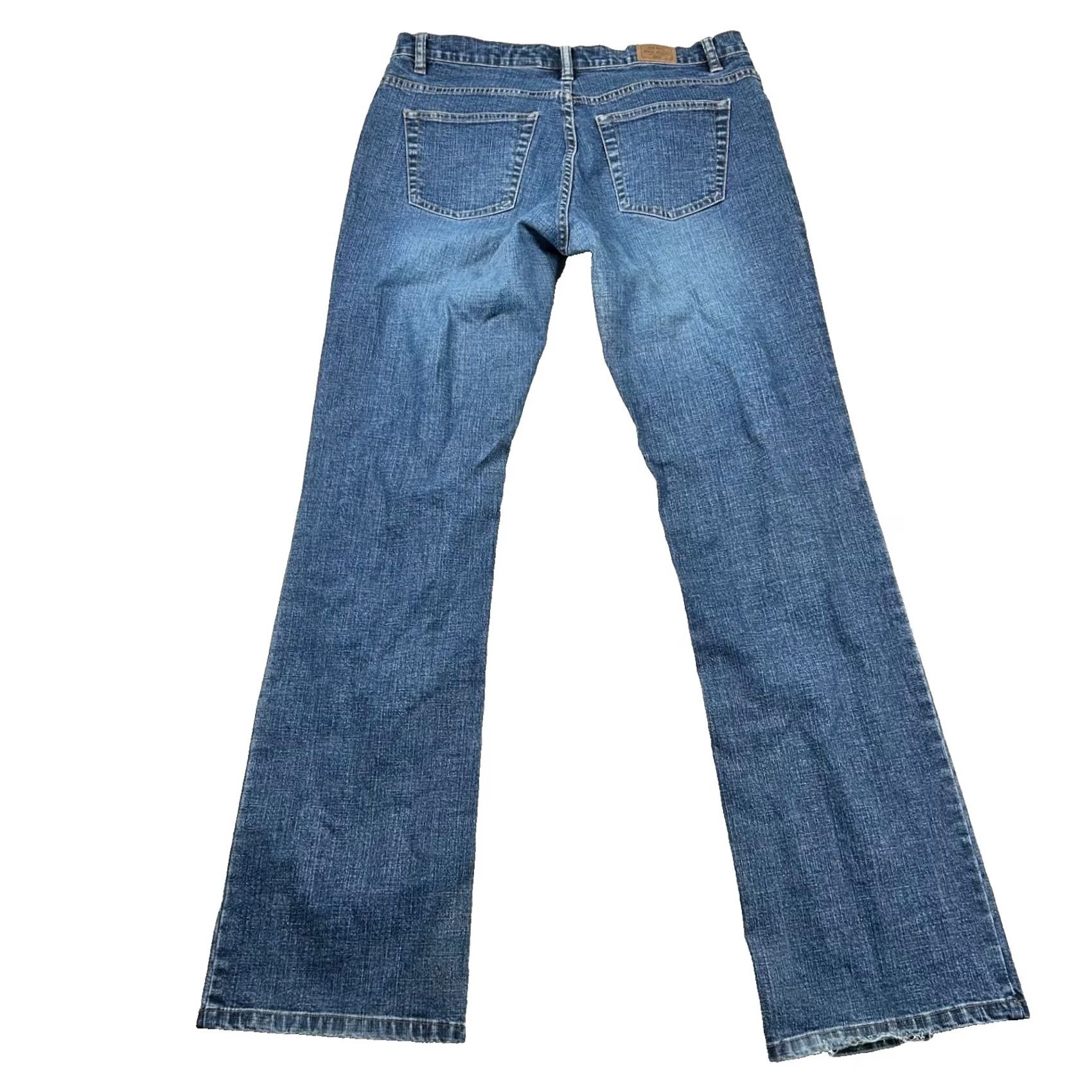 Old Navy VINTAGE Old Navy Jeans Womens 10 Boot Cut Mid Rise Stretch Denim Blue 5-Pocket 32in inseam Mens Womens Girls Boys Size 32" / US 10 / IT 46 - 2 Thumbnail
