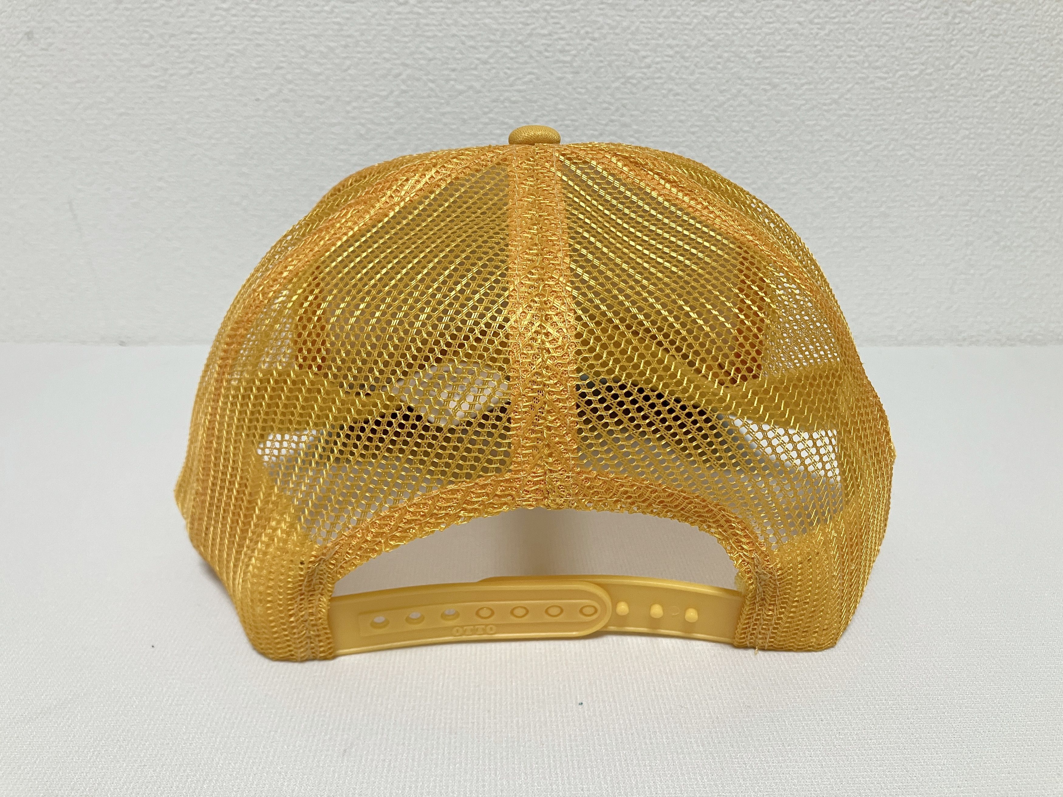Kapital kapital life kapriccio truck cap hat trucker yellow black Size ONE SIZE - 3 Thumbnail