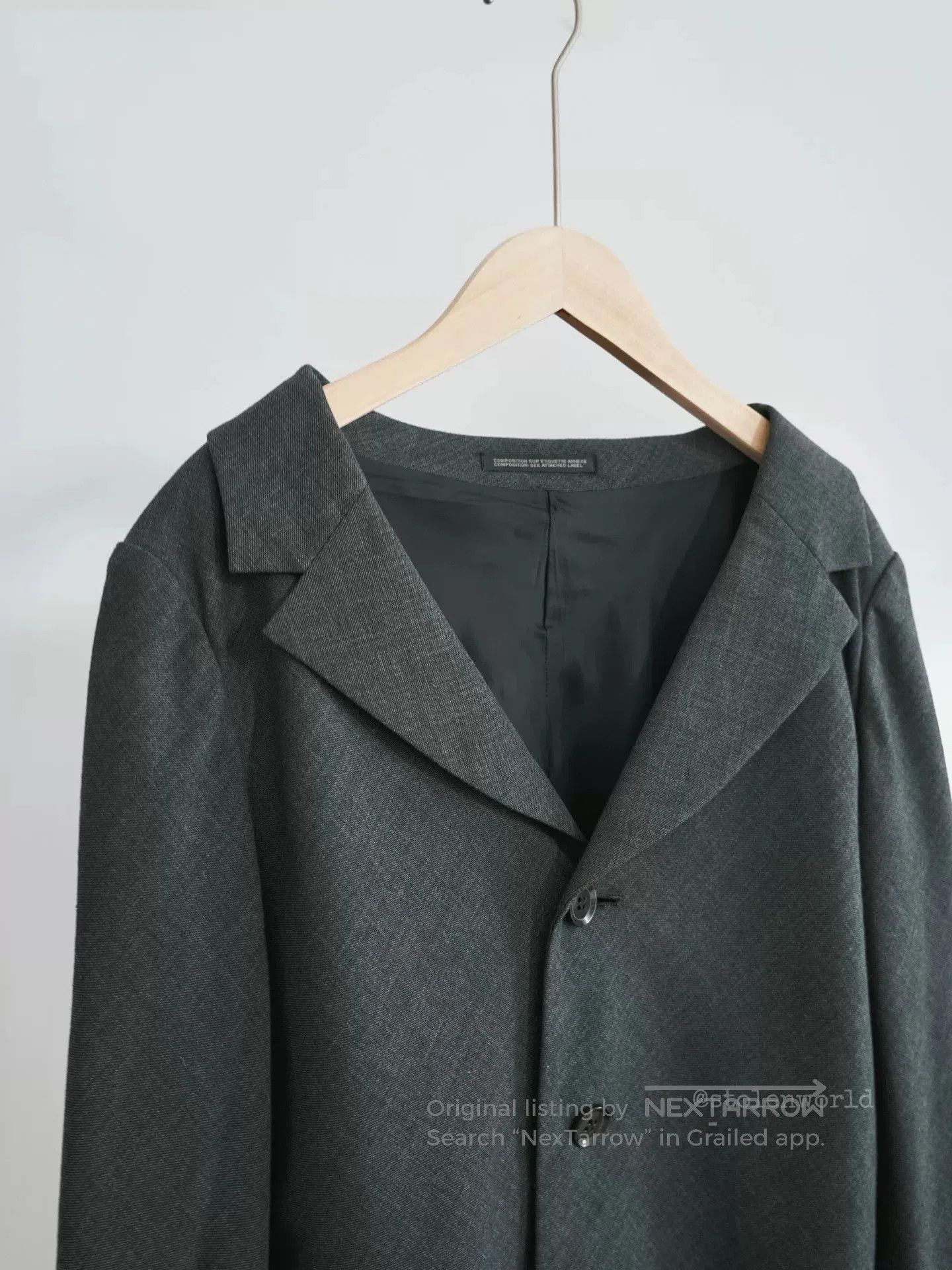 Yohji Yamamoto yohji yamamoto noir tailored blazer. Size S / US 4 / IT 40 - 3 Thumbnail