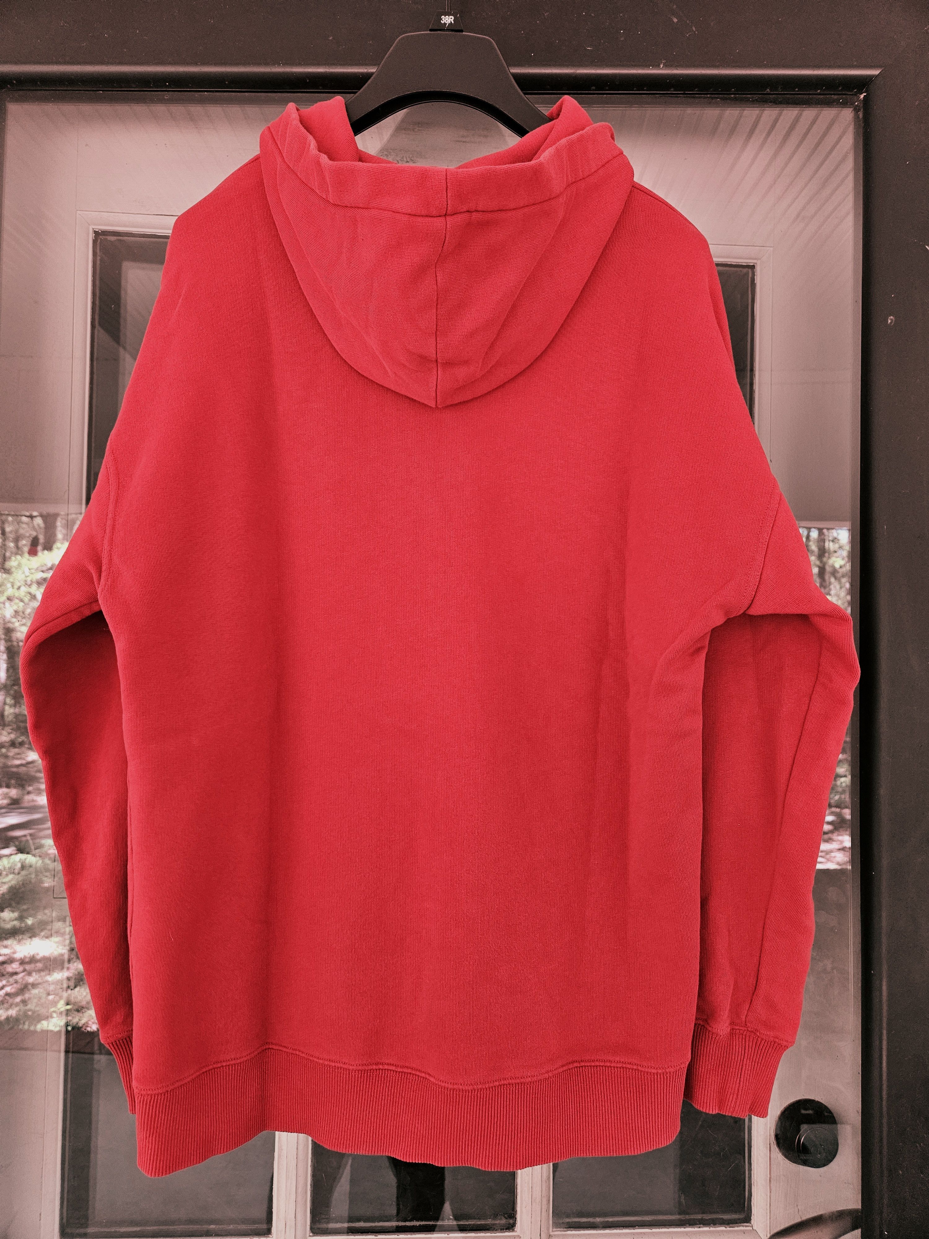 Givenchy Oversized Distressed Logo Red Hoodie Size US S / EU 44-46 / 1 - 2 Thumbnail
