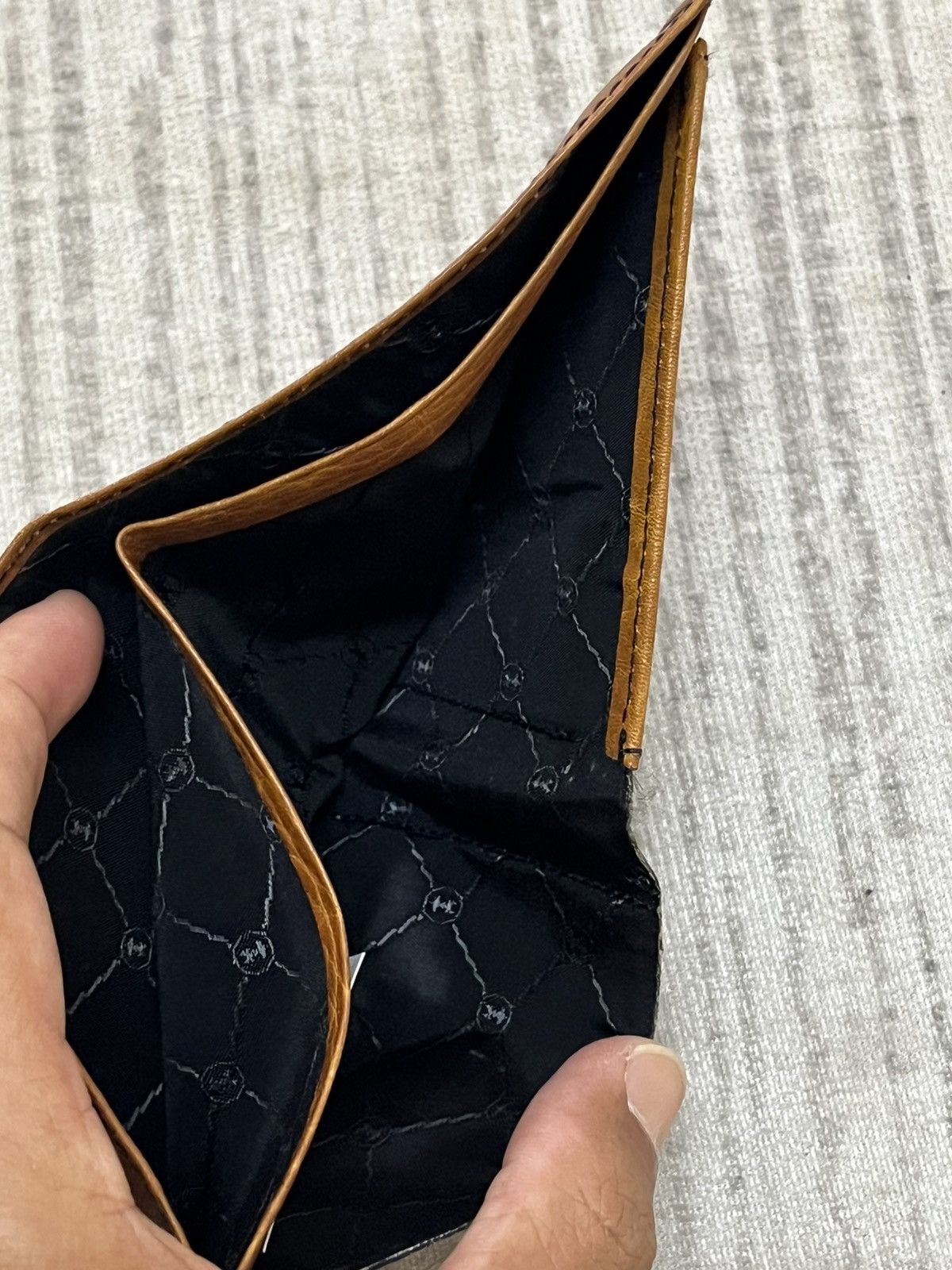 Leather Vintage 80s west germany leather wallet Size ONE SIZE - 5 Thumbnail