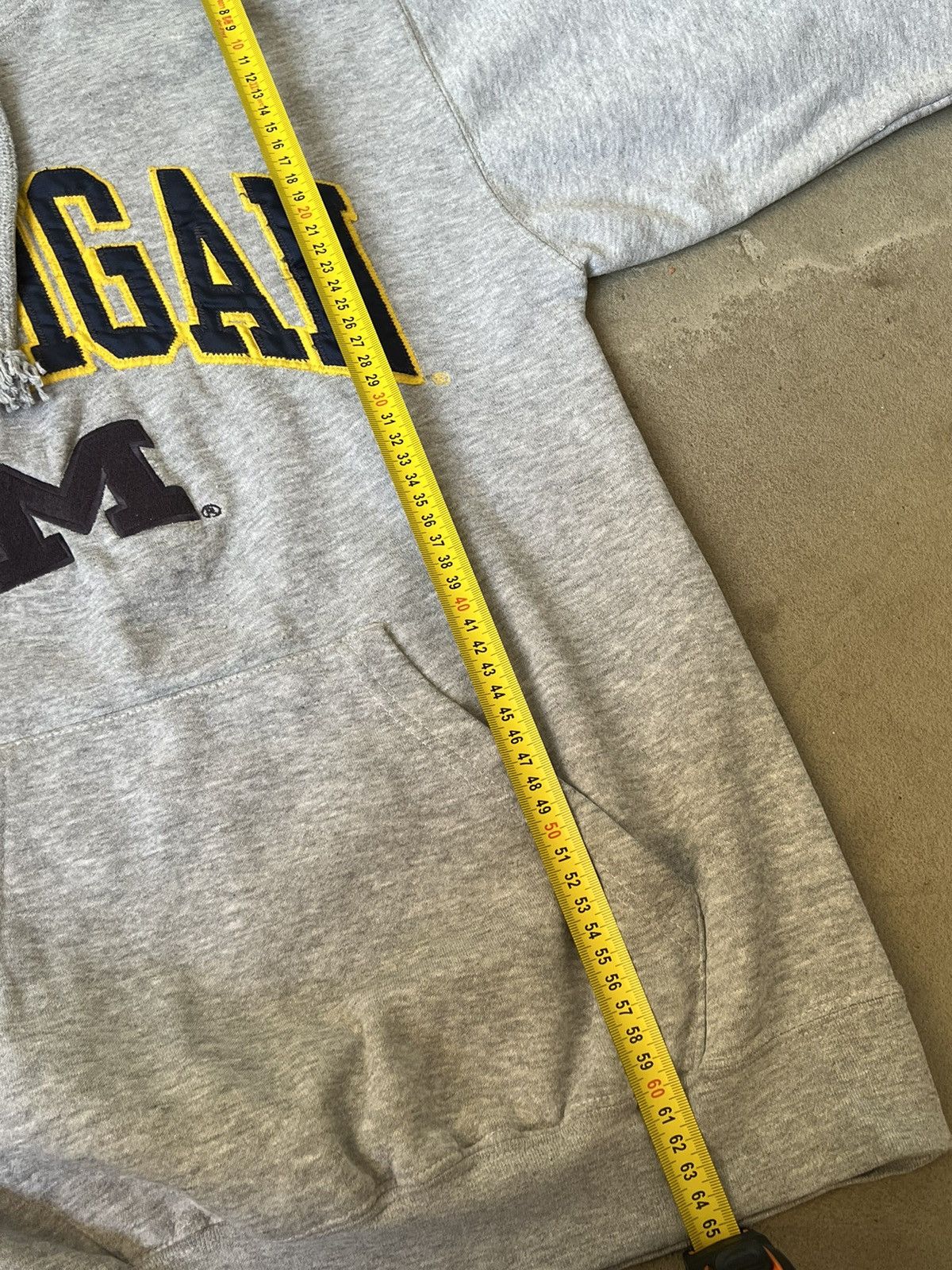 Vintage Vintage hoodie 90s Michigan reebok vintage Size US M / EU 48-50 / 2 - 11 Thumbnail