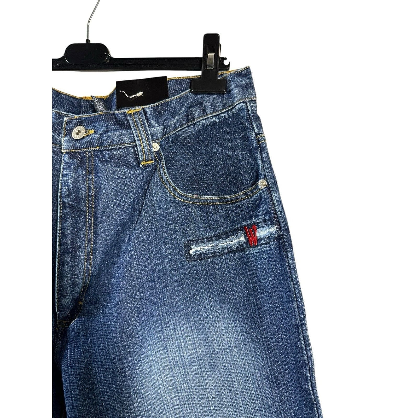 Other Vintage Johnny Blaze X The Warriors Rare Cargo Denim Jeans Y Size US 36 / EU 52 - 4 Thumbnail