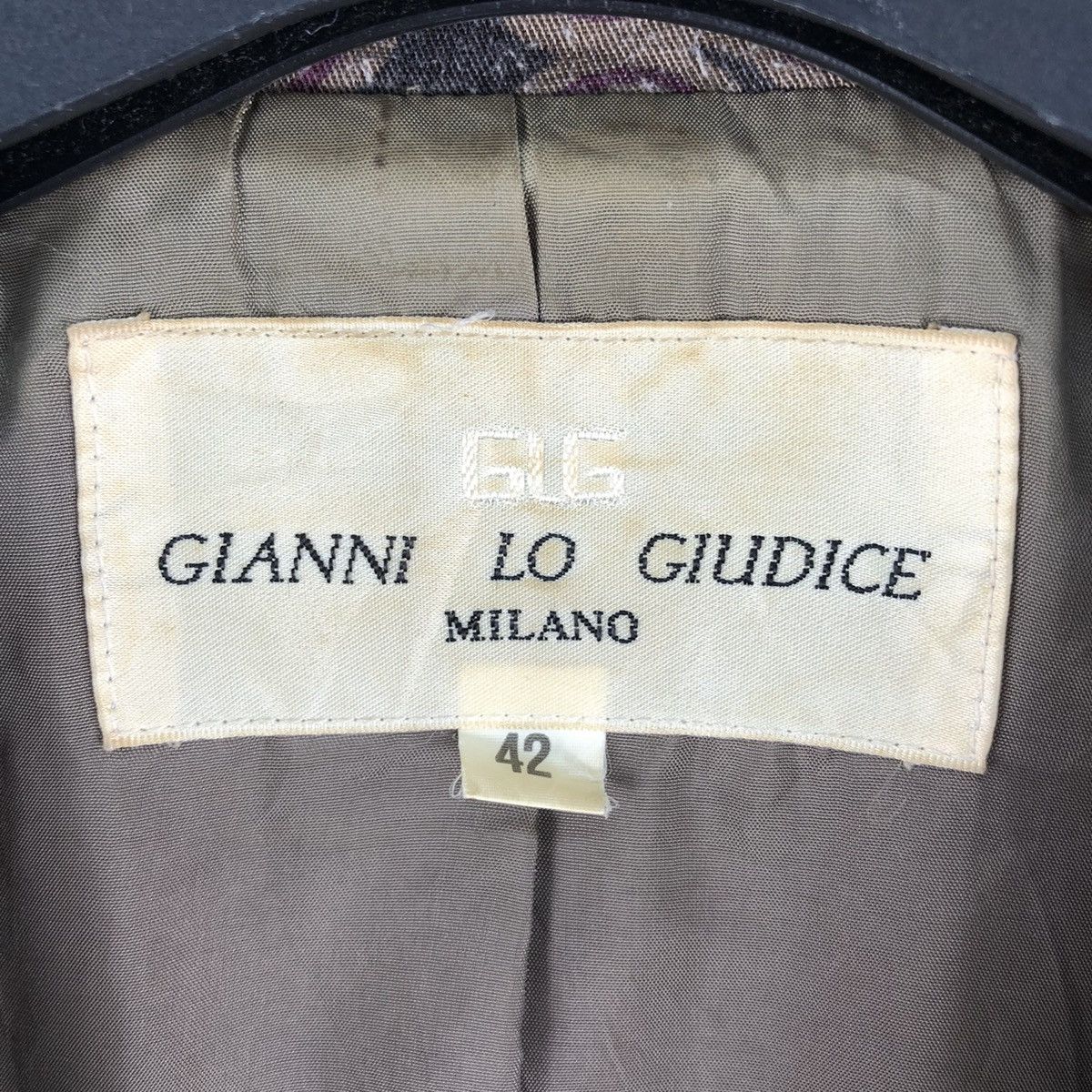 Vintage Vintage 80's Gianni Lo Giudice Milano Fullprint Coat Size M / US 6-8 / IT 42-44 - 15 Thumbnail