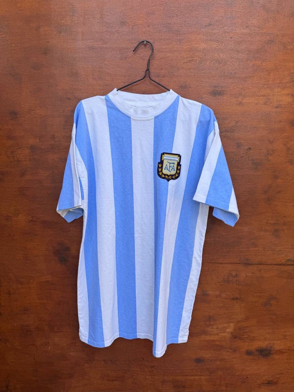 Vintage Argentina National Team 1986 Score Draw Replica Jersey Size US XL / EU 56 / 4 - 1 Thumbnail