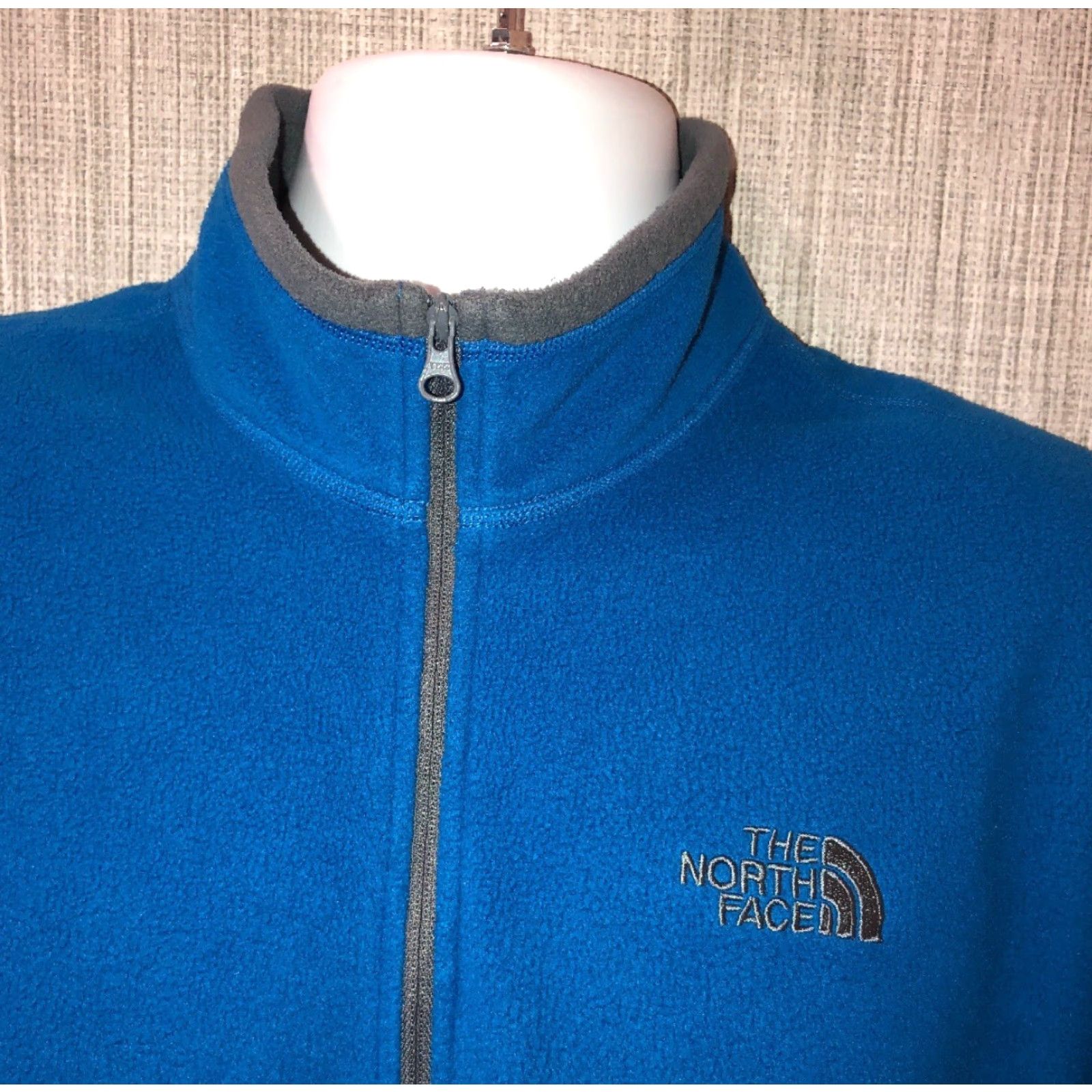 The North Face The North Face Mens Blue 1/2 Zip Fleece Jacket Size XL Size US XL / EU 56 / 4 - 3 Thumbnail