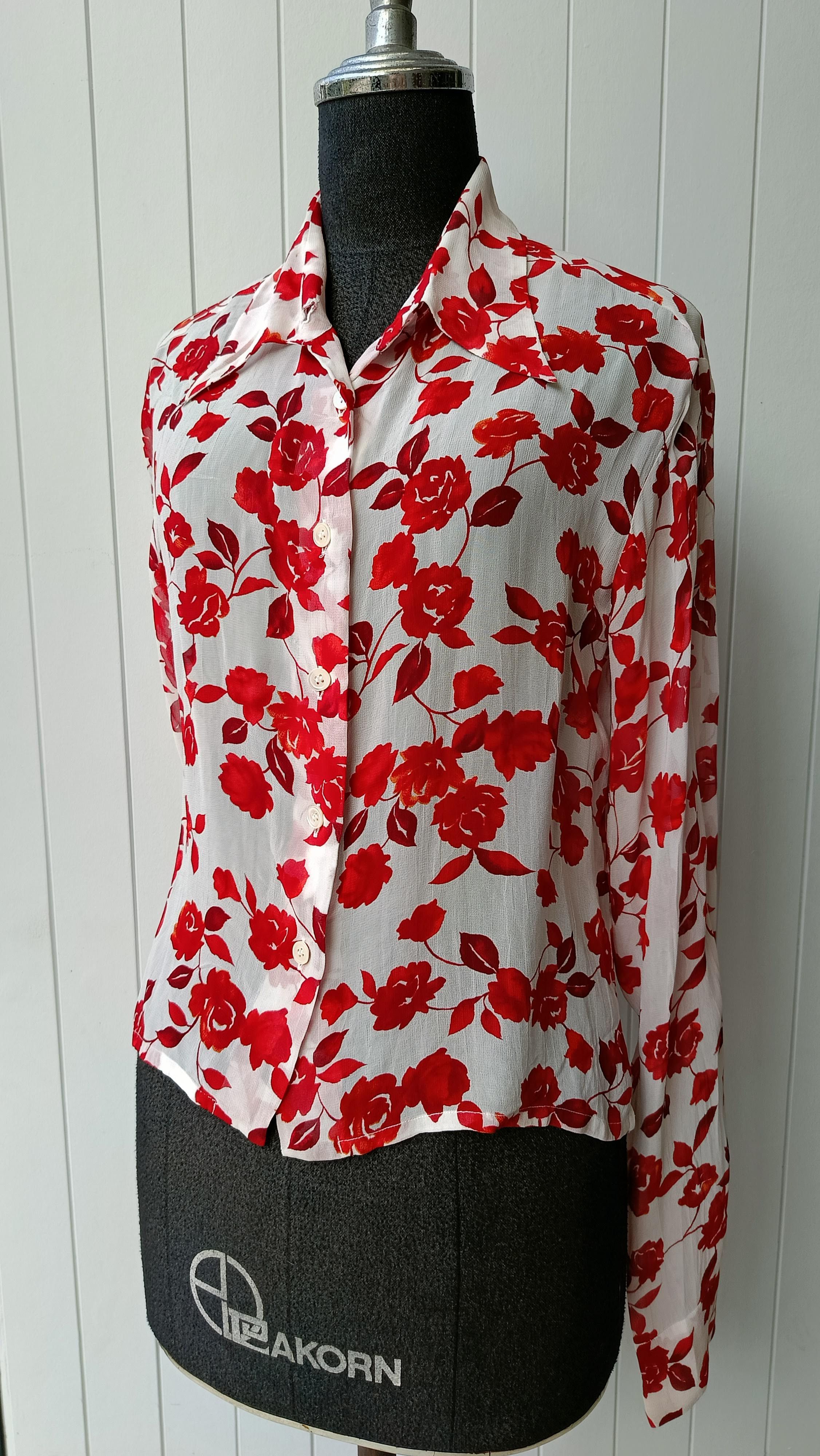 Yohji Yamamoto Yohji Yamamoto Y's bis iwish Japan rayon light fabric shirt Size S / US 4 / IT 40 - 2 Thumbnail