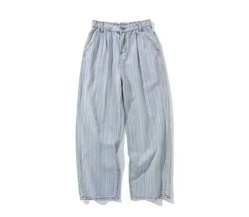 Japanese Brand 21SS Indigo Union Japan Blue Striped Denim Pants Size US 32 / EU 48 - 1 Thumbnail