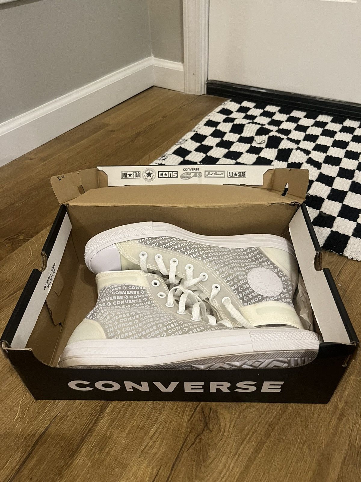 Converse chuck taylor translucent white, men’s 12