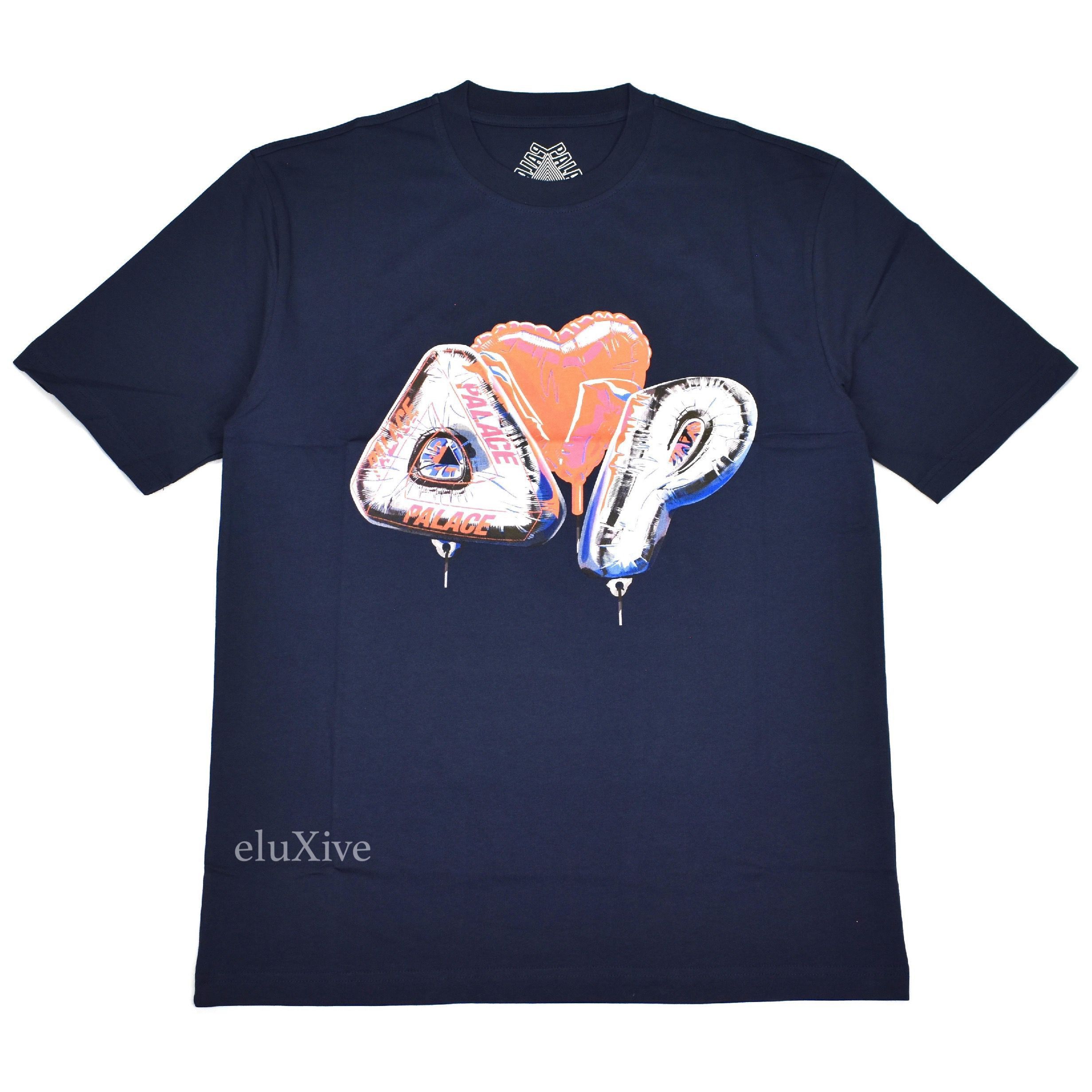 Palace Inflator Balloon Logo T-Shirt Navy Blue FW20 DS Size US M / EU 48-50 / 2 - 1 Preview