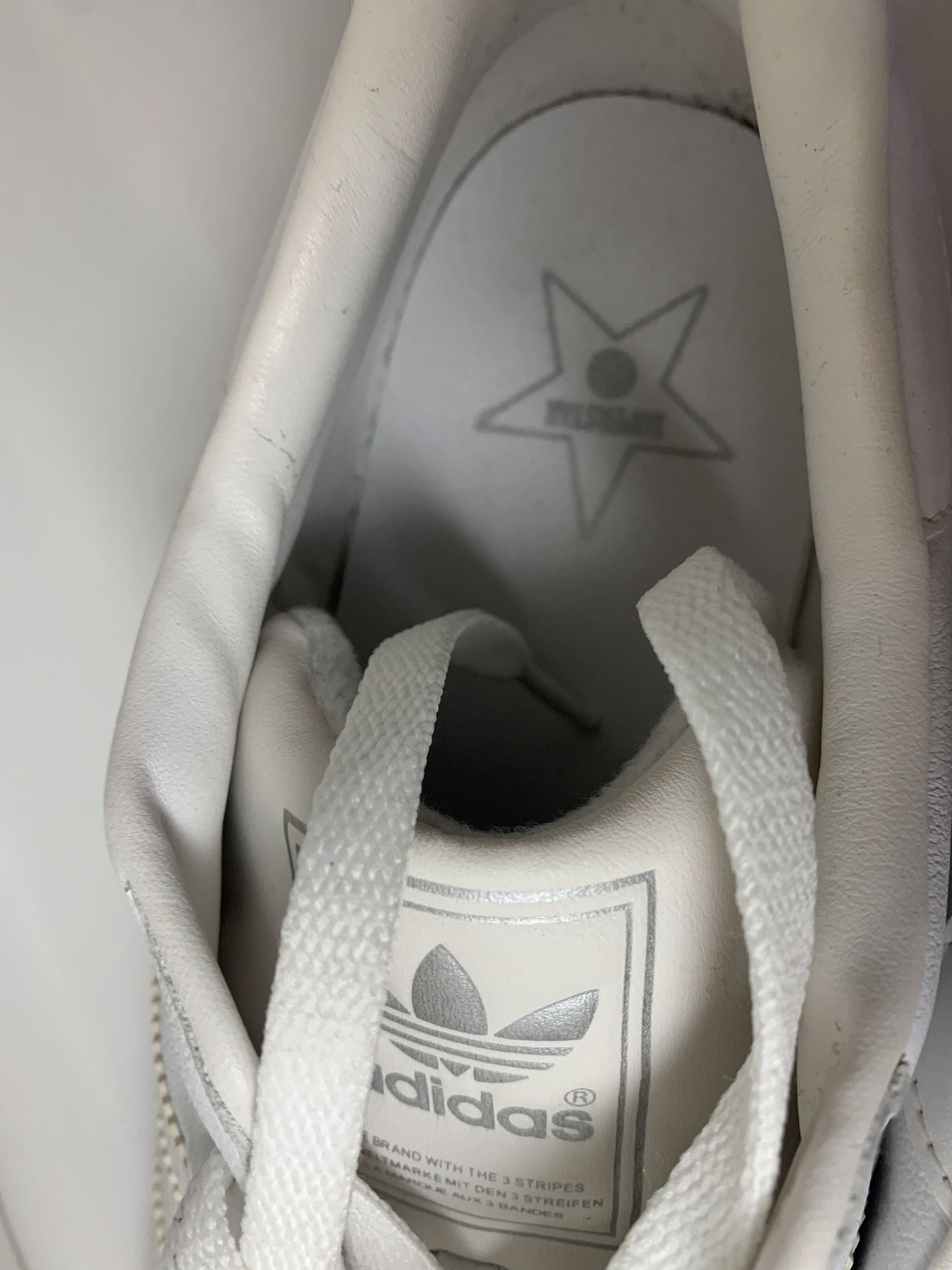 Adidas VINTAGE Adidas Superstar II 659753 Mens Size 13 White/Sliver Size US 13 / EU 46 - 3 Thumbnail