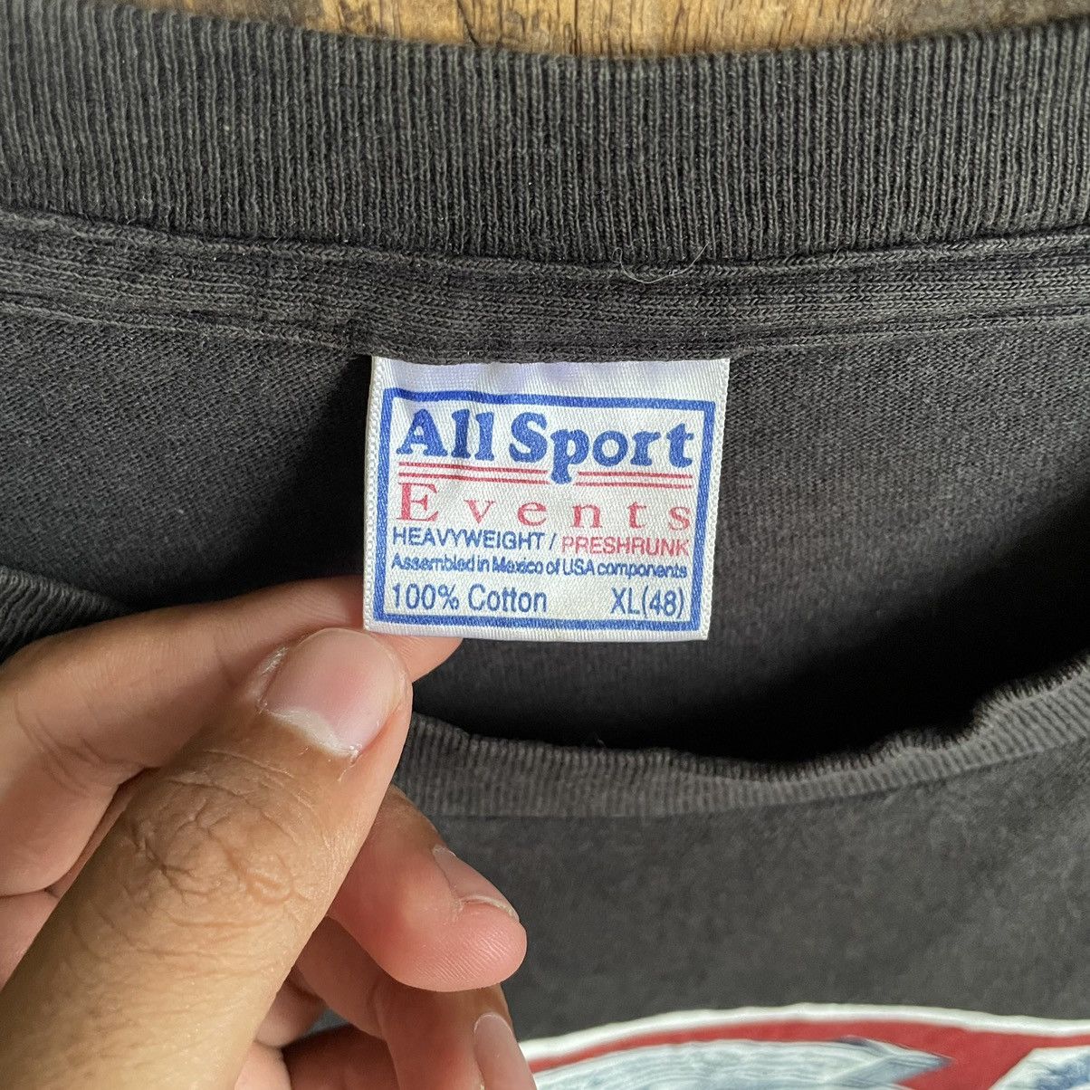 Budweiser × Vintage Vintage Allsport Budweiser Tshirt Size US XL / EU 56 / 4 - 4 Thumbnail