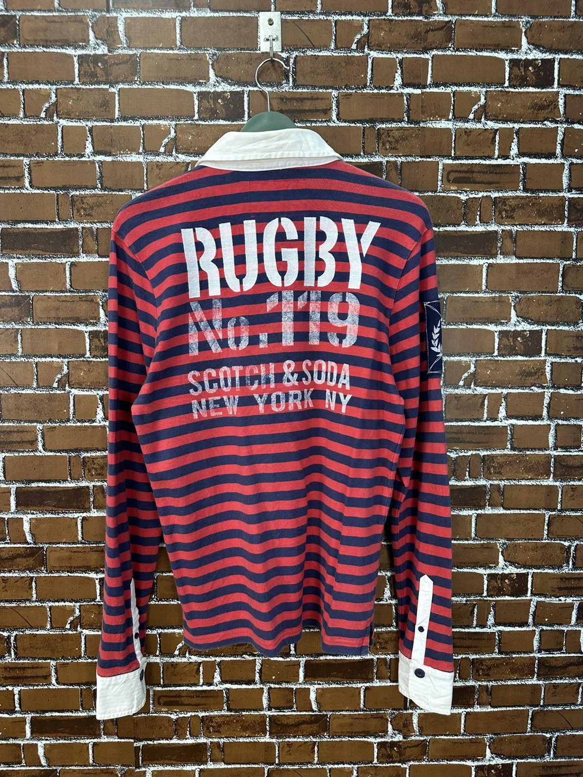 Scotch & Soda Scotch And Soda Rugby Polo Shirt A921 Size US S / EU 44-46 / 1 - 5 Thumbnail