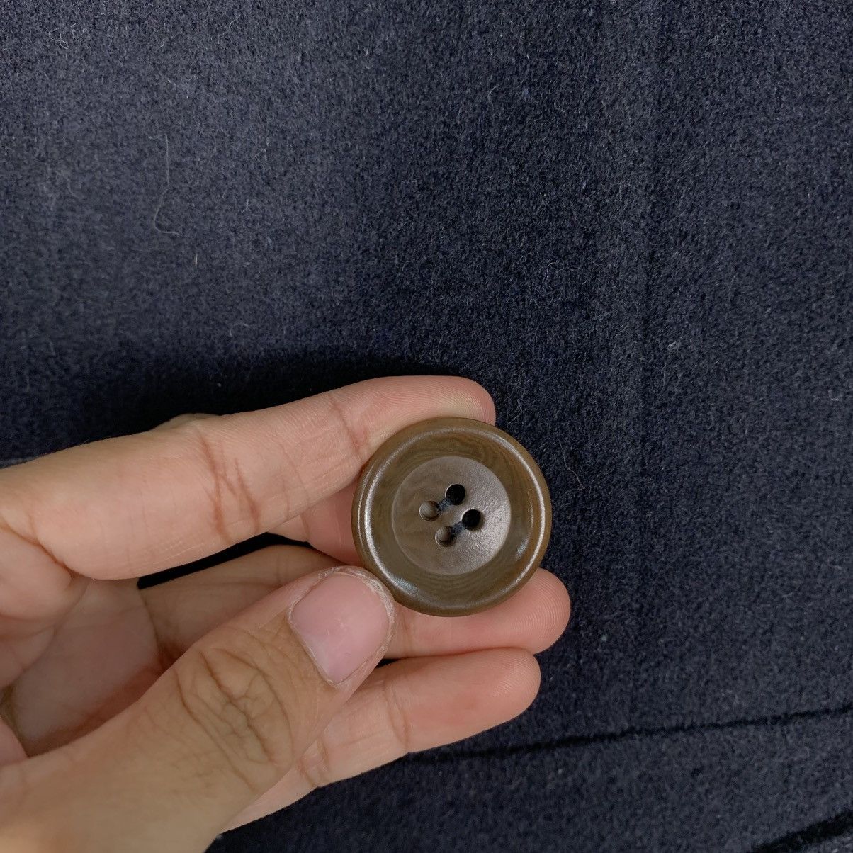 Japanese Brand Spick And Span Double Breasted Wool Cashmere Jacket Size S / US 4 / IT 40 - 14 Thumbnail
