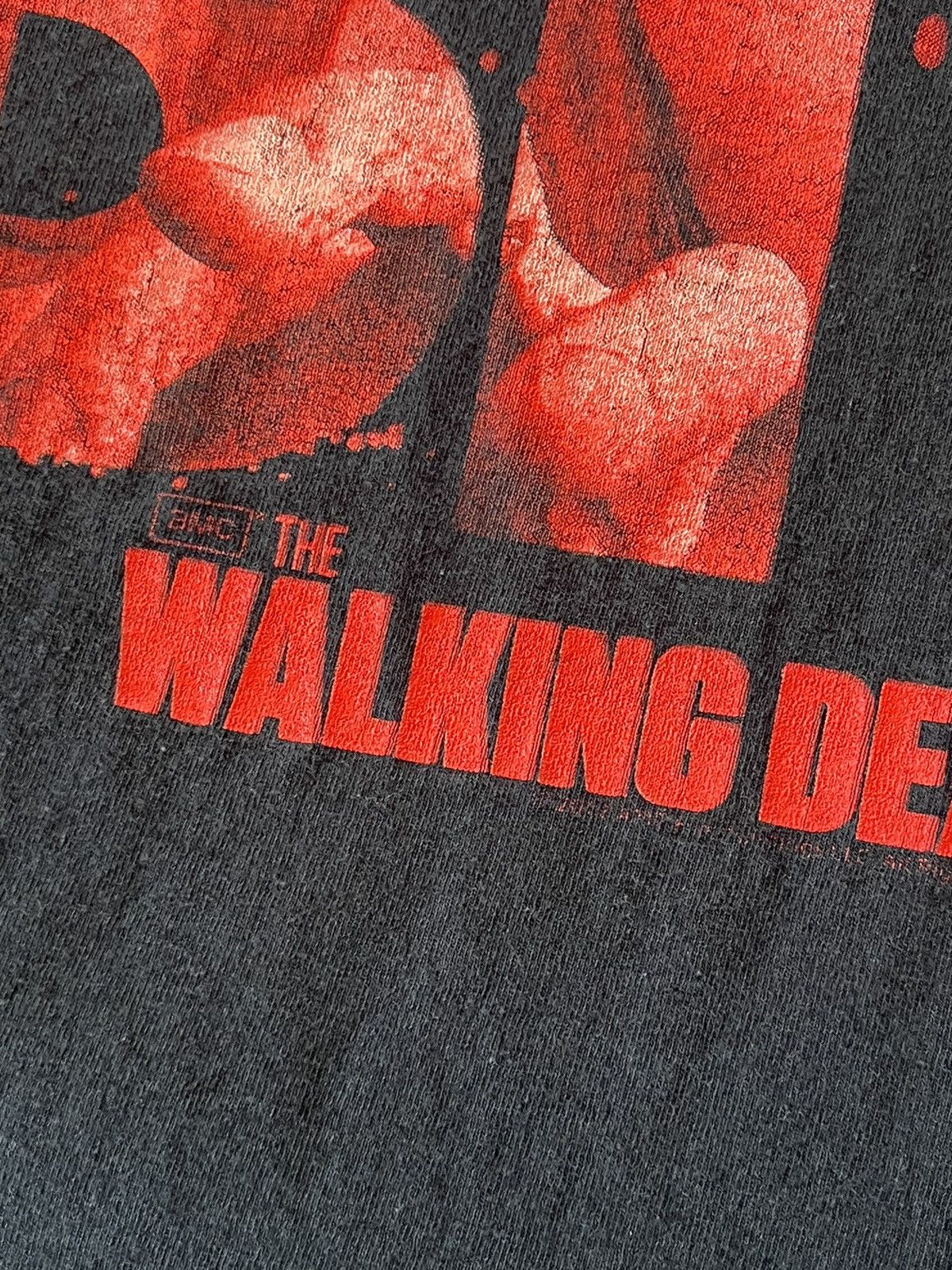 Vintage © 2012 AMC The Walking Dead “Don’t Git Bit” Promo T-Shirt Size US XXL / EU 58 / 5 - 5 Thumbnail
