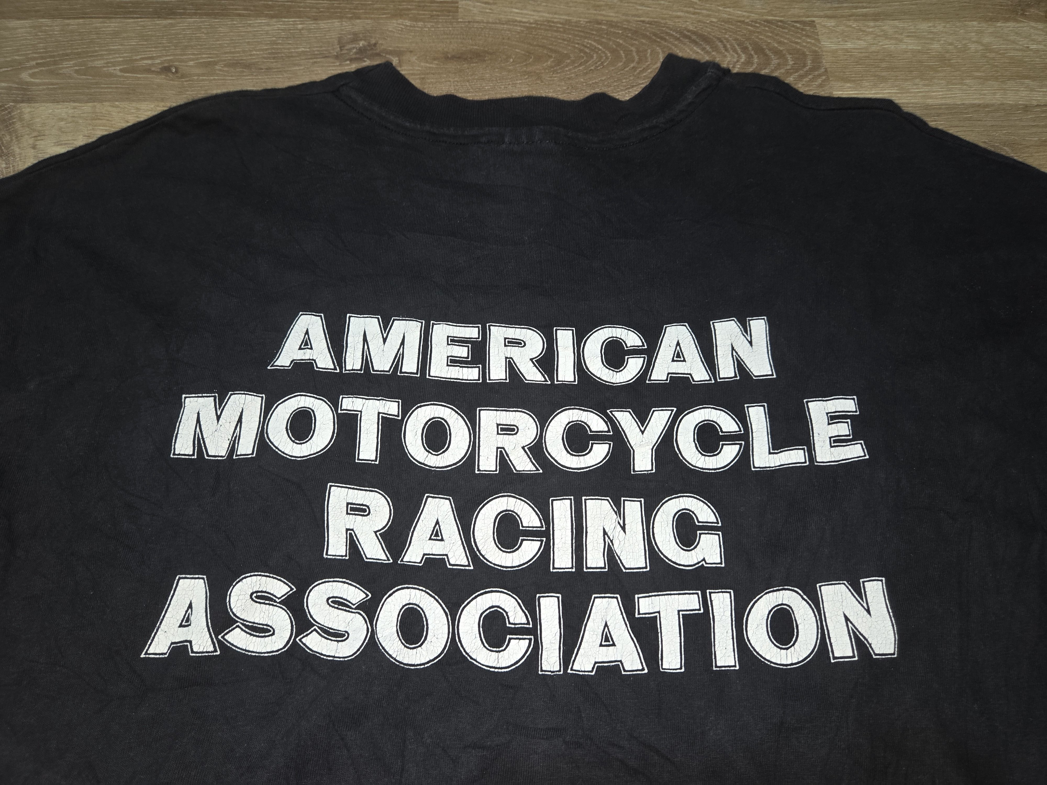 Harley Davidson Vintage 90s American Motorcycle Racing AMRA Harley HD Shirt Size US XL / EU 56 / 4 - 8 Thumbnail