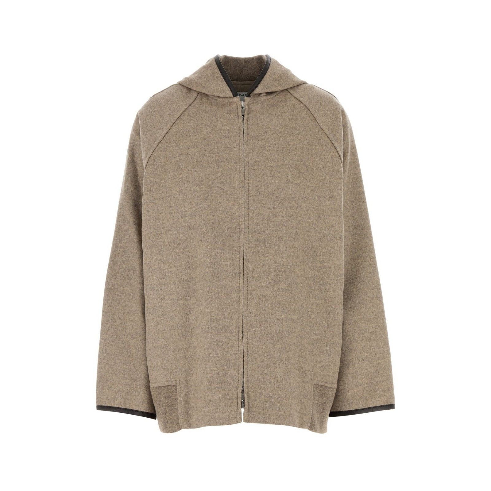 BOTTEGA VENETA Cappuccino Wool Blend Jacket New & Authentic