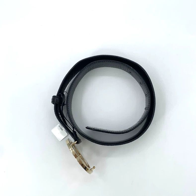 Gucci Gucci Black double G smooth buckle belt 2502-Nextarrow Size ONE SIZE - 2 Thumbnail