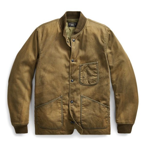 RRL Ralph Lauren Cotton Jungle cloth Jacket | Grailed