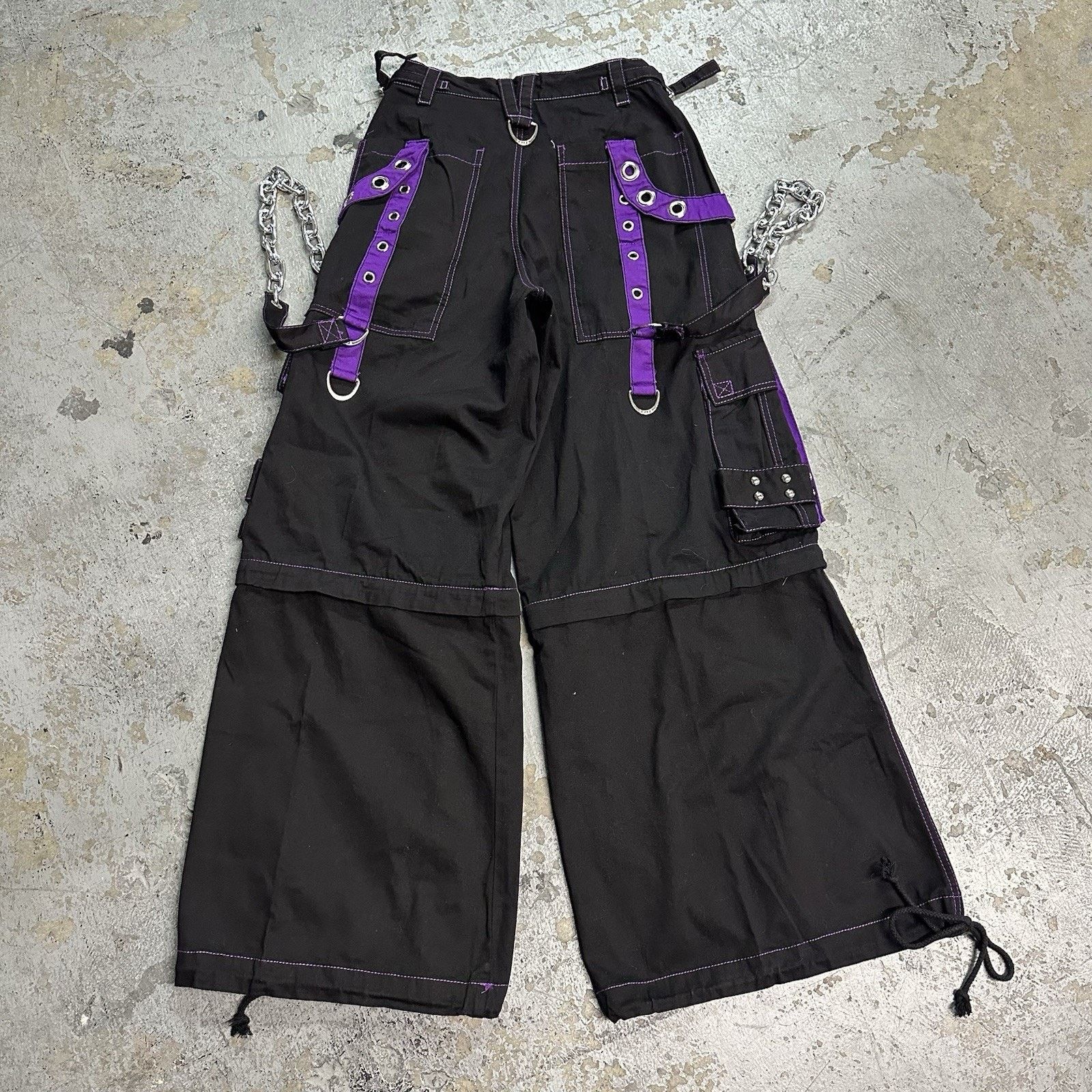 Tripp NYC × Vintage Vintage Tripp NYC Daang Goodman Bondage Rave Goth Pants Sz M Size US 28 / EU 44 - 4 Thumbnail