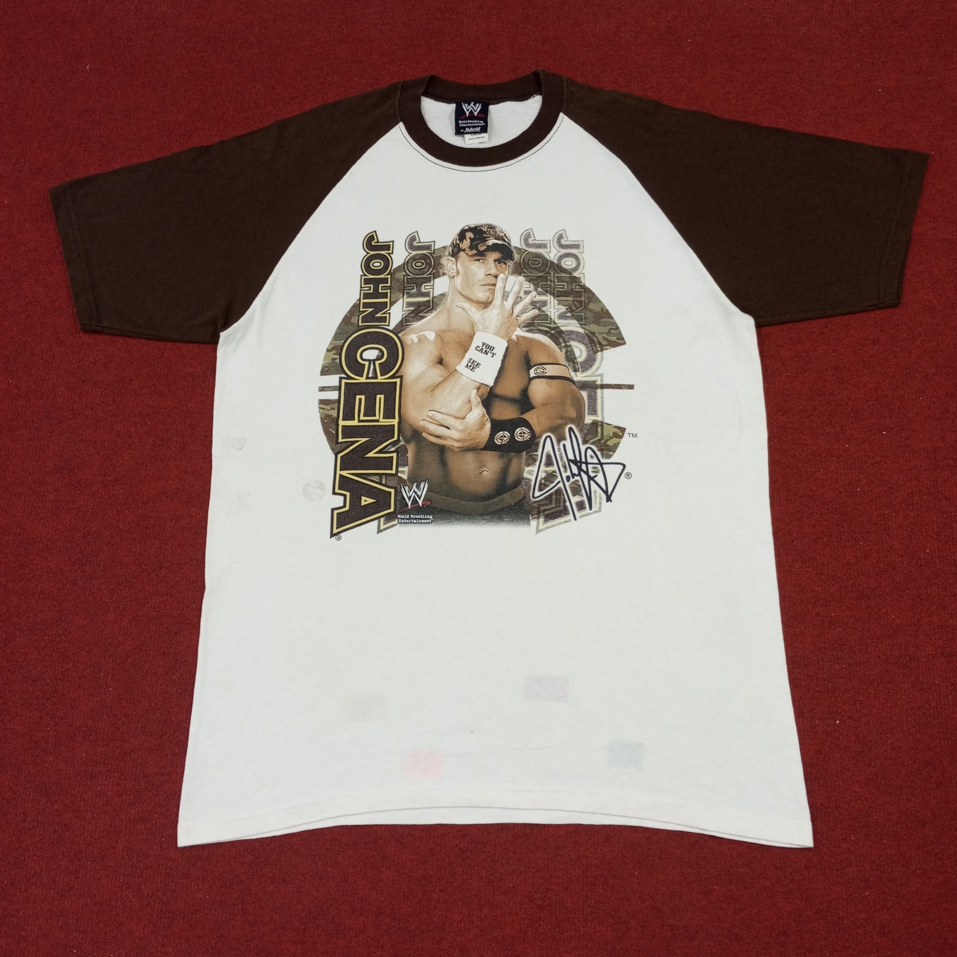 Vintage × WWE John Cena WWE Wrestling Entertainment Phototees Style Tshirt Size US L / EU 52-54 / 3 - 1 Thumbnail